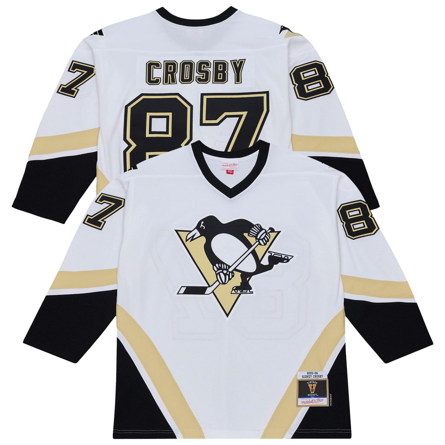 Mitchell  Ness Sidney Crosby Pittsburgh Penguins 2005 Power Play Jersey