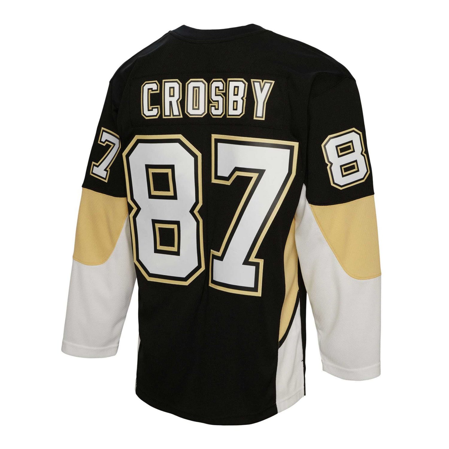 Mitchell  Ness Sidney Crosby Pittsburgh Penguins Captain Patch 2008/09 Blue Line Player Jersey                                   - view number 3