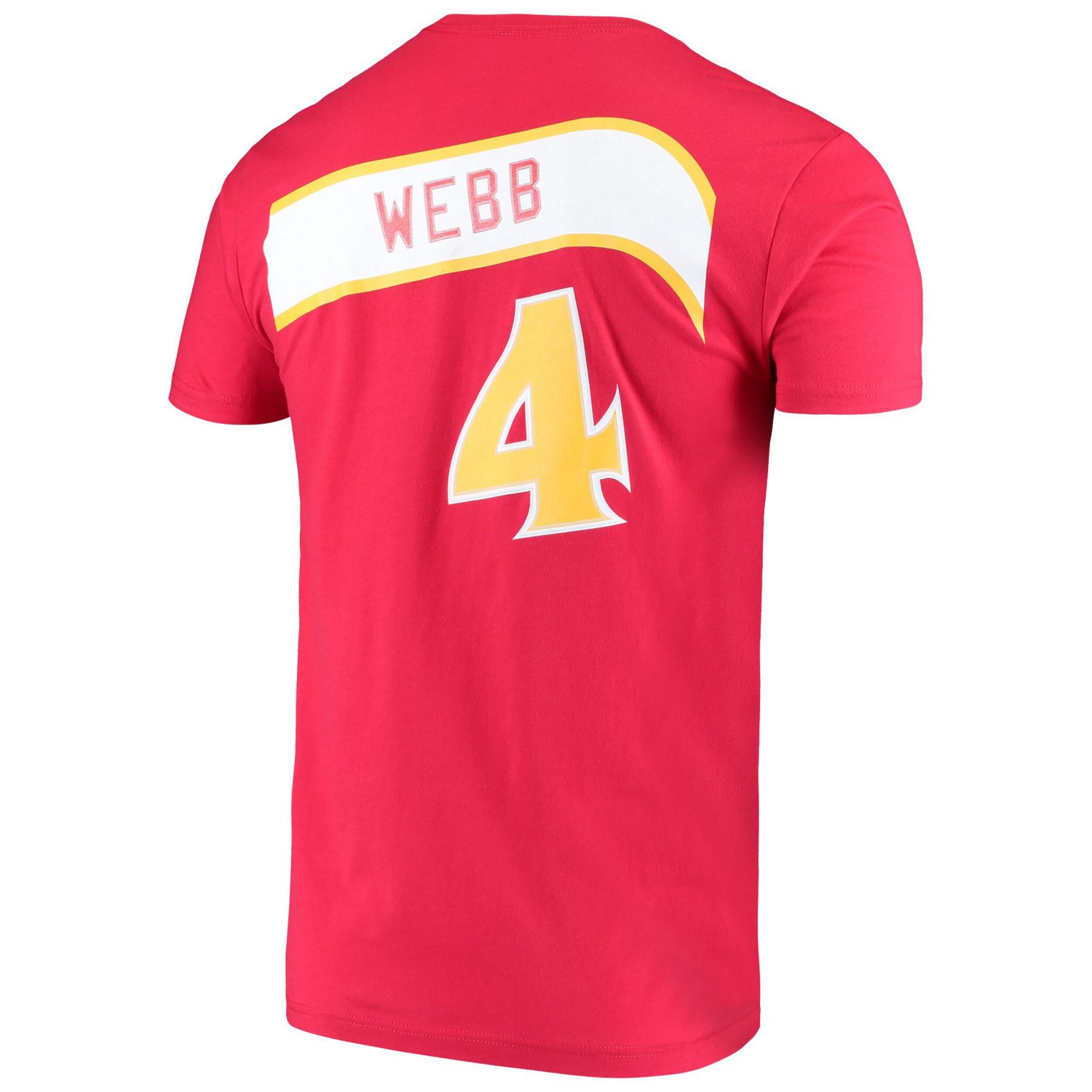Mitchell  Ness Spud Webb Atlanta Hawks Hardwood Classics Name  Number T-Shirt - view number 3