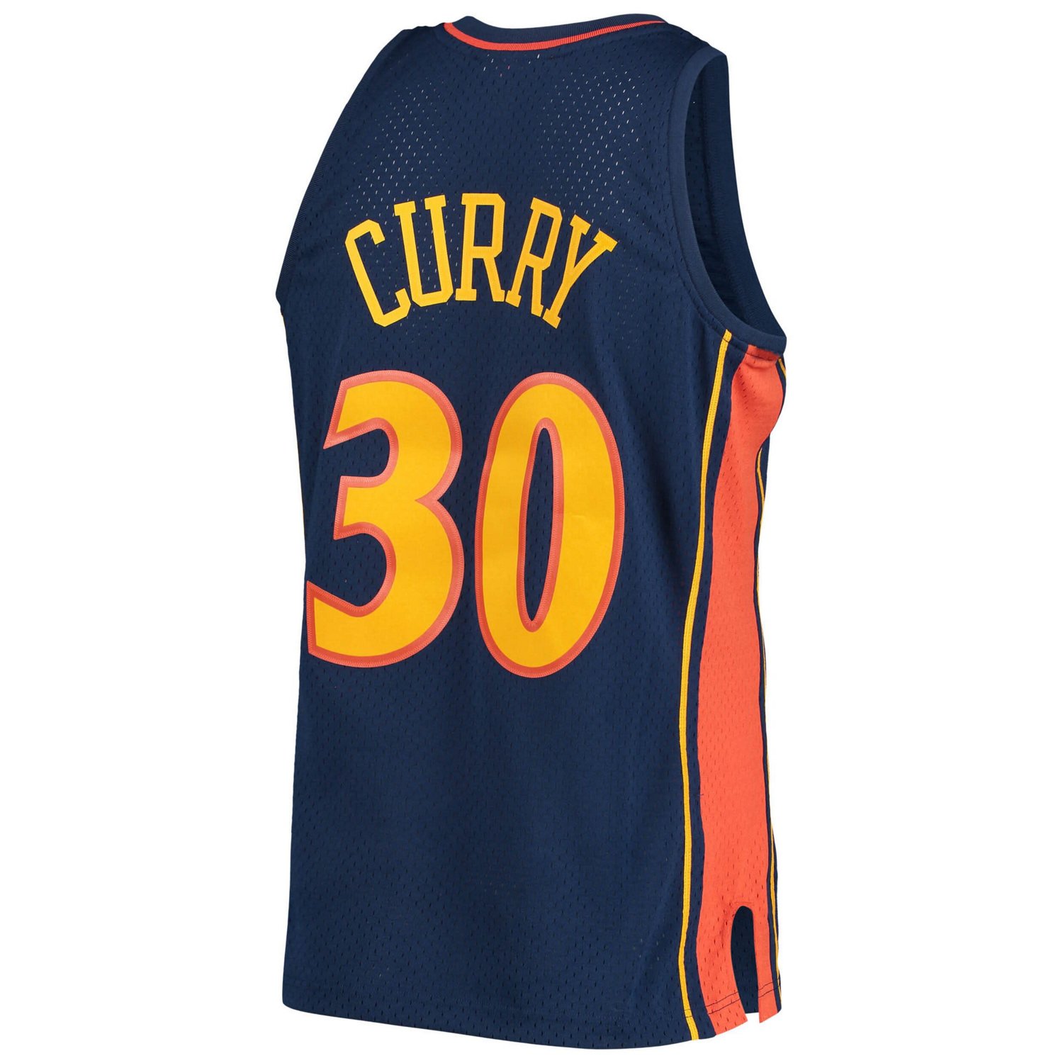 Mitchell  Ness Stephen Curry Golden State Warriors Hardwood Classics Swingman Jersey                                             - view number 3
