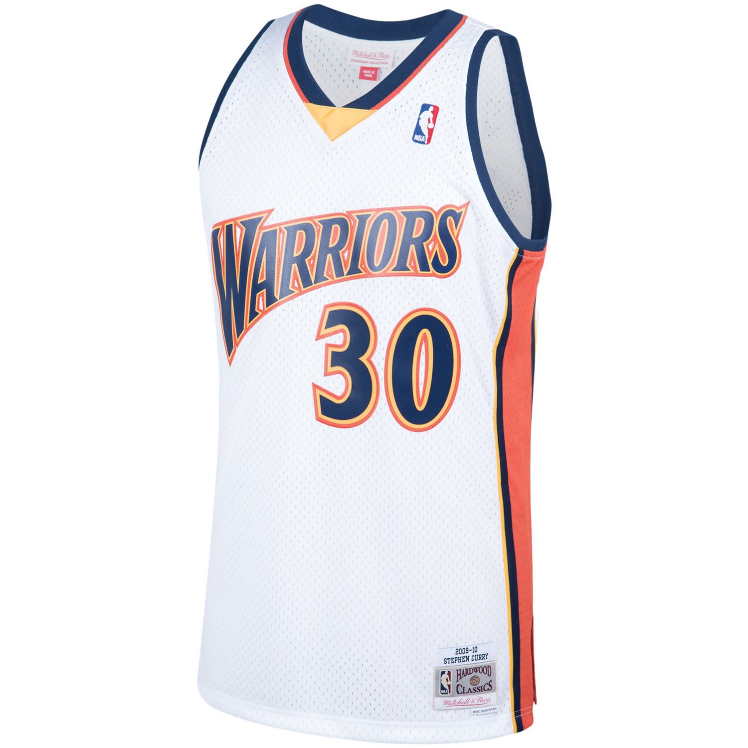 Mitchell  Ness Stephen Curry Golden State Warriors Hardwood Classics Swingman Jersey                                             - view number 2