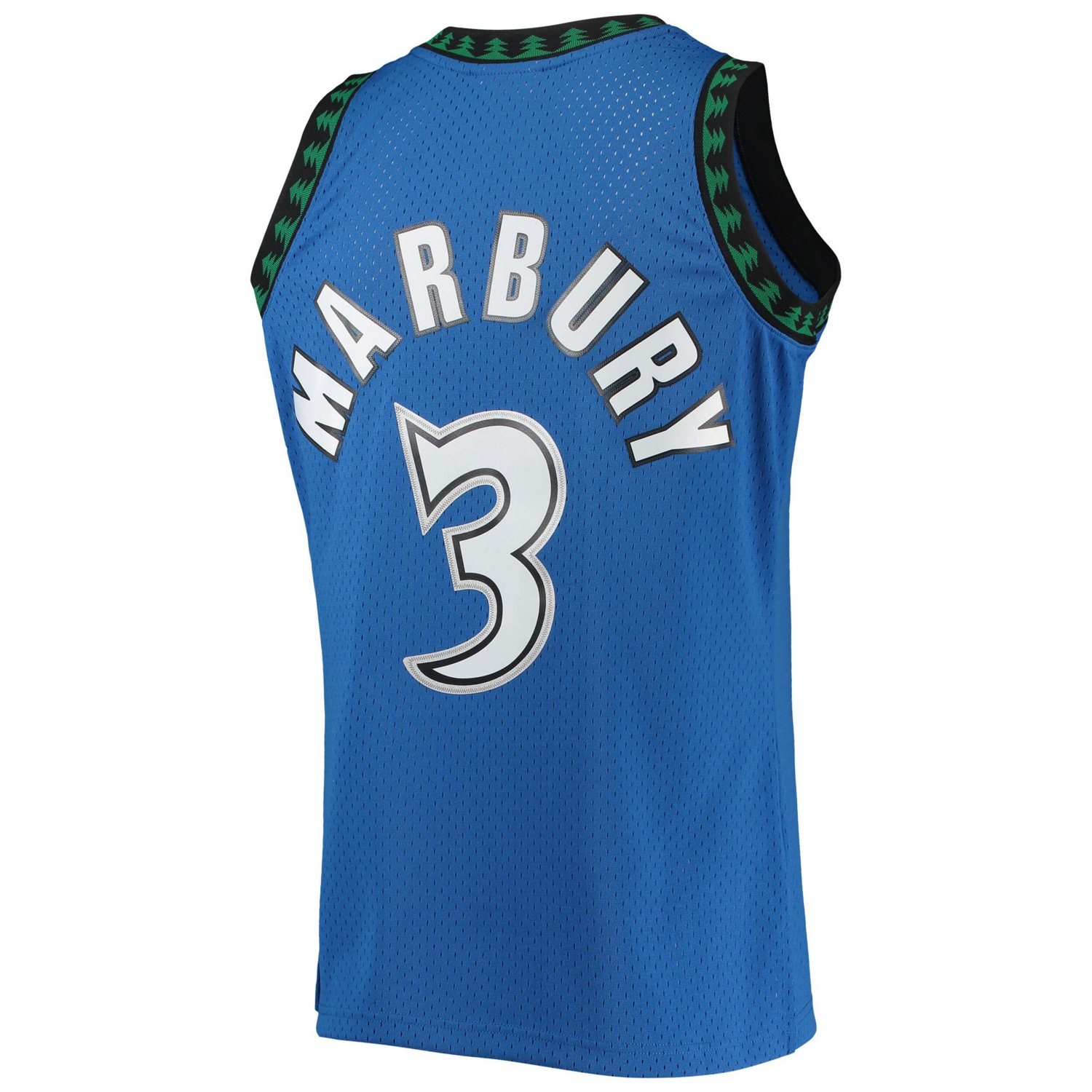 Mitchell  Ness Stephon Marbury Minnesota Timberwolves 1996/97 Hardwood Classics Swingman Jersey                                  - view number 3