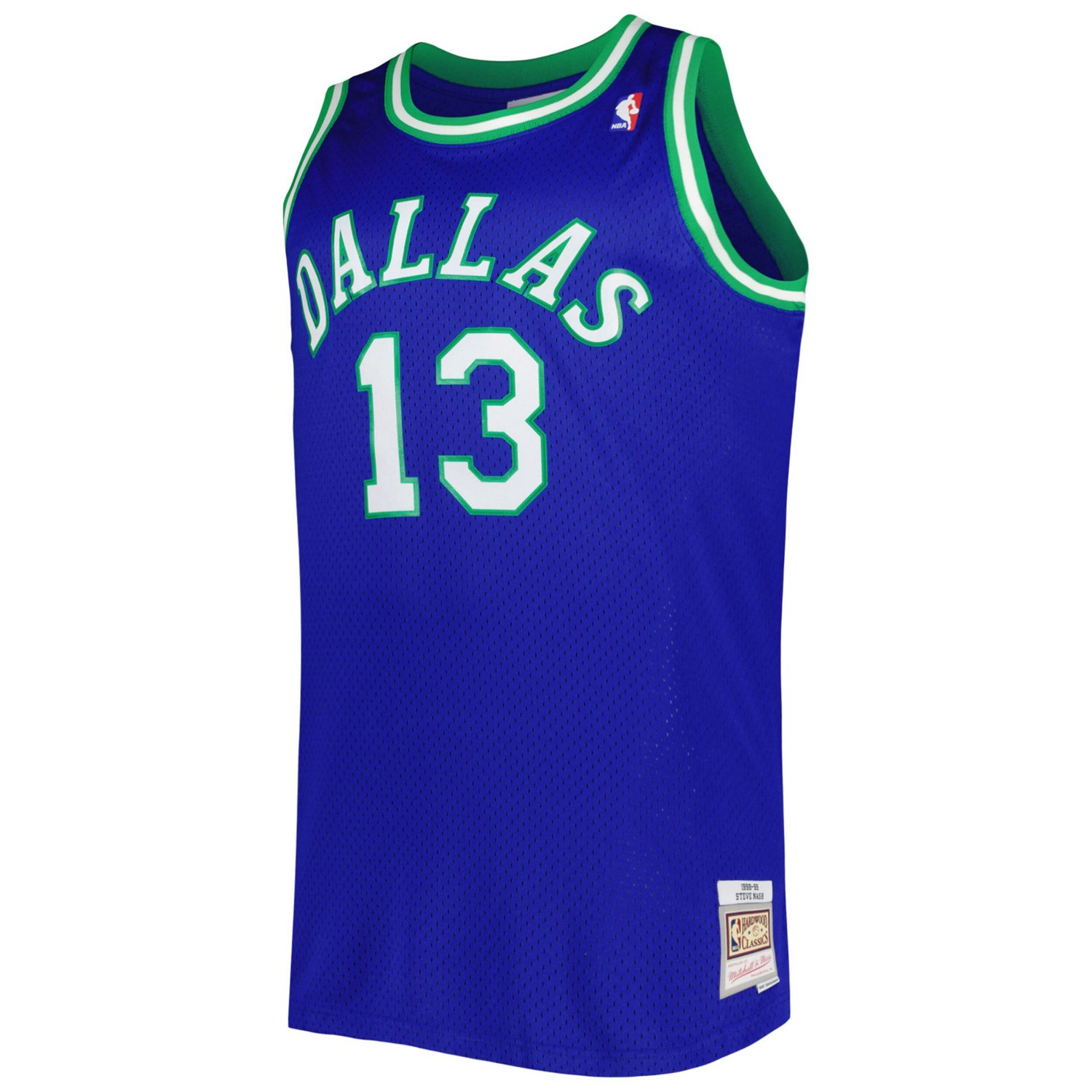 Mitchell  Ness Steve Nash Dallas Mavericks Big  Tall Hardwood Classics 1998/99 Swingman Jersey                                   - view number 2