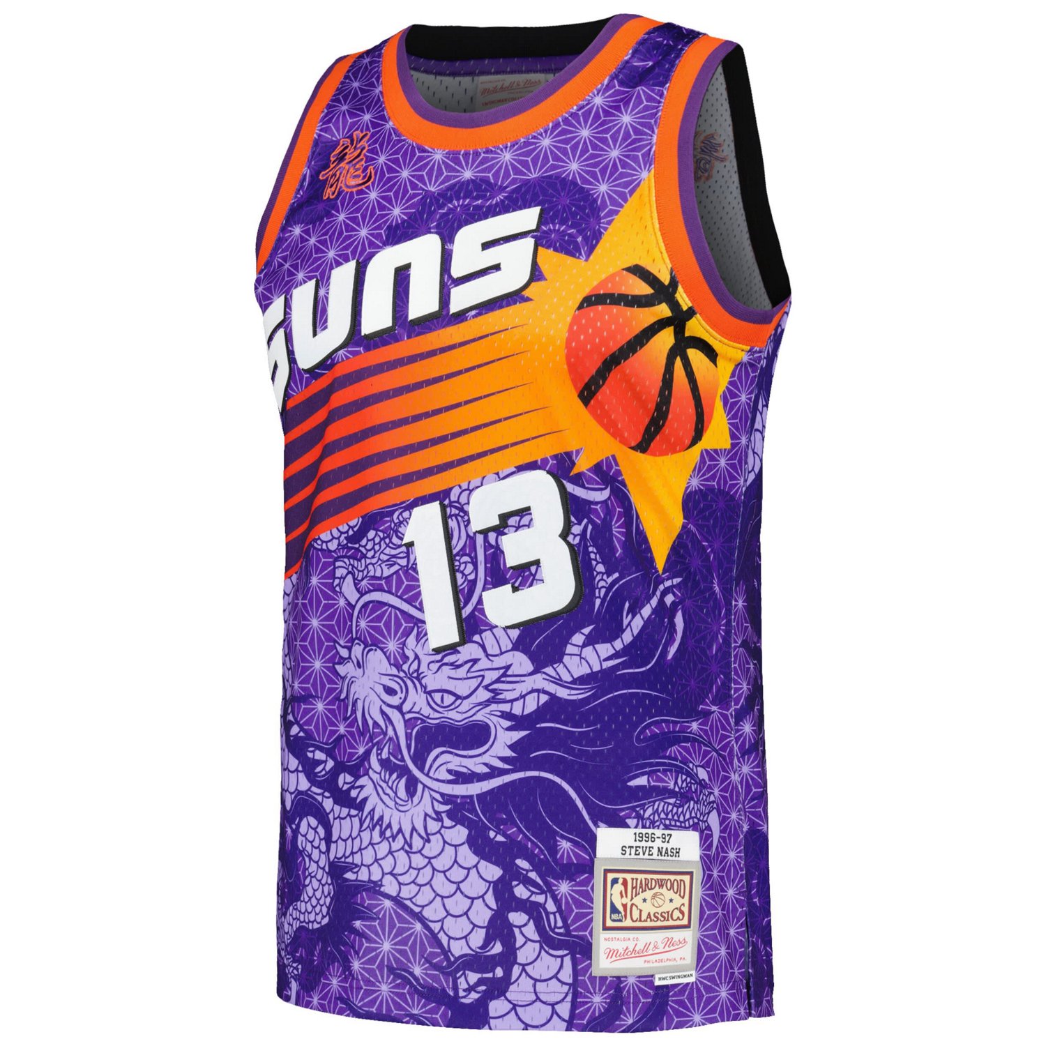 Mitchell  Ness Steve Nash Phoenix Suns 1996/97 Hardwood Classics Asian Heritage 60 Swingman Throwback Player Jersey              - view number 2