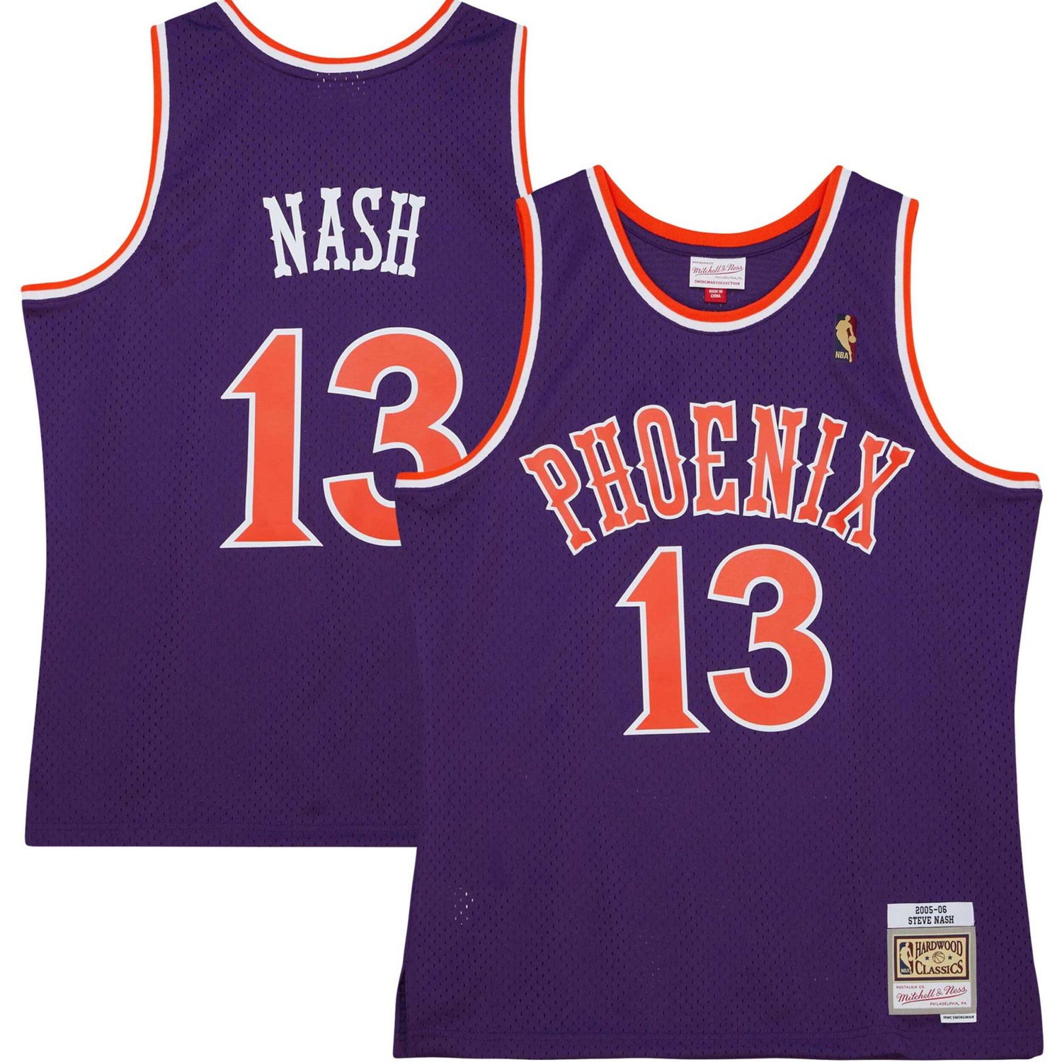 Mitchell  Ness Steve Nash Phoenix Suns 2001/02 Hardwood Classics Swingman Jersey