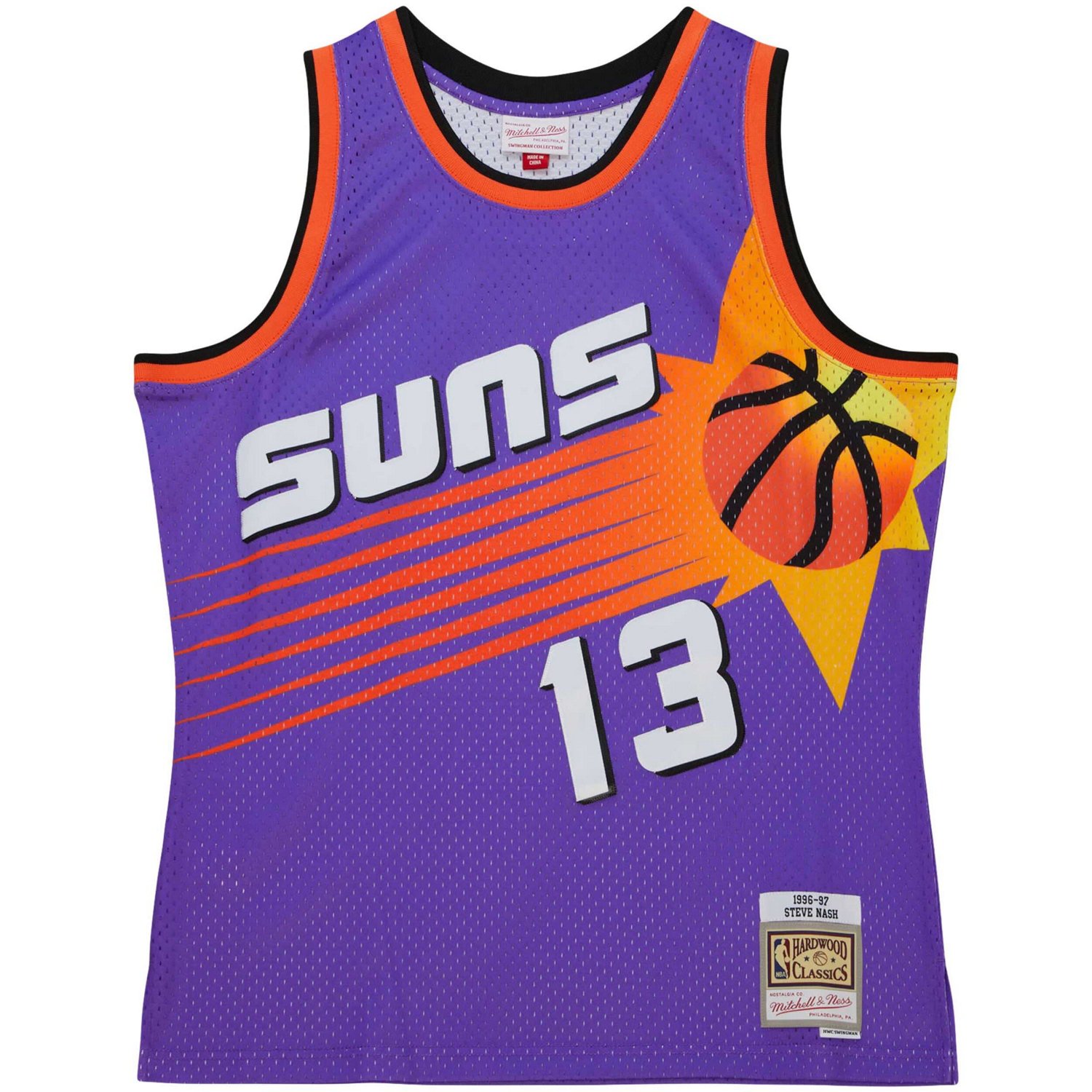 Mitchell  Ness Steve Nash Phoenix Suns Hardwood Classics 1996/97 Tropical Swingman Jersey                                        - view number 2