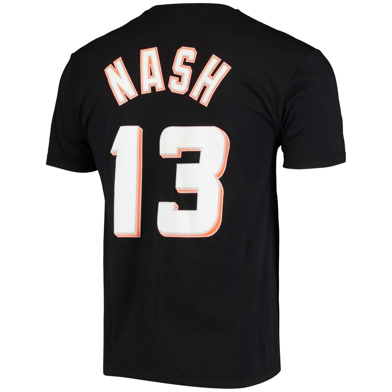 Mitchell  Ness Steve Nash Phoenix Suns Hardwood Classics Stitch Name Number T-Shirt