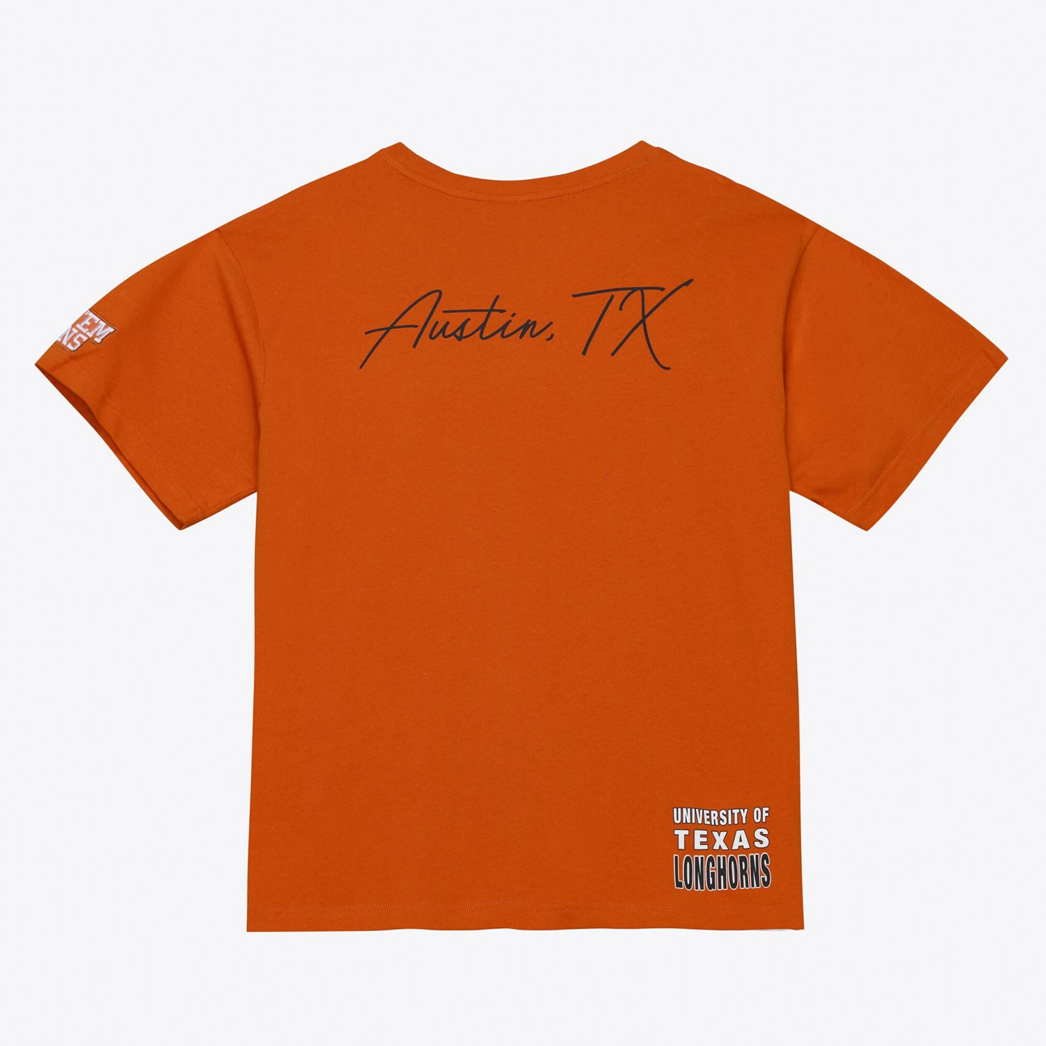 Mitchell  Ness Texas Longhorns Double Clutch Premium T-Shirt