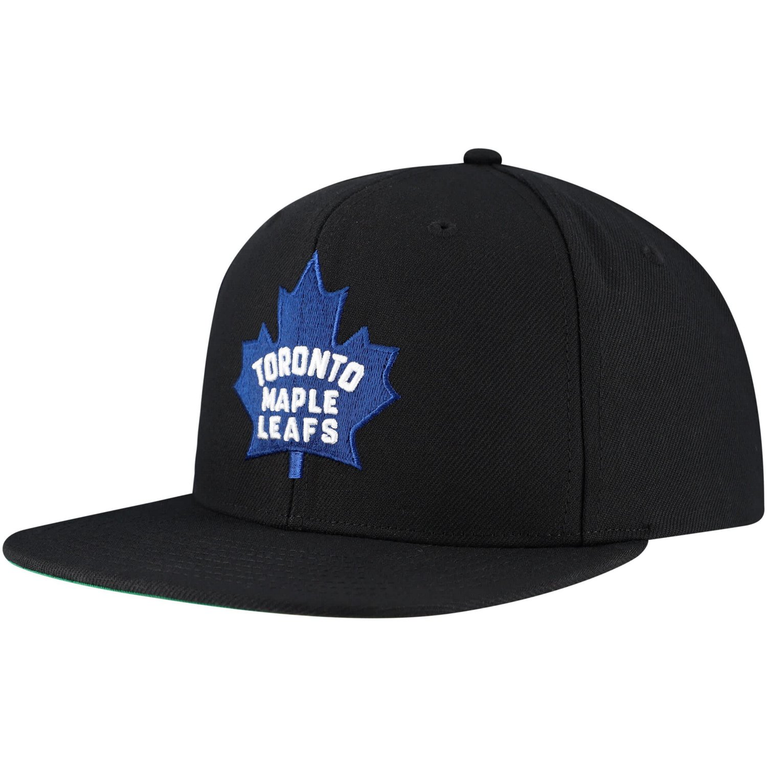 Mitchell  Ness Toronto Maple Leafs Core Top Spot Snapback Hat                                                                    - view number 3