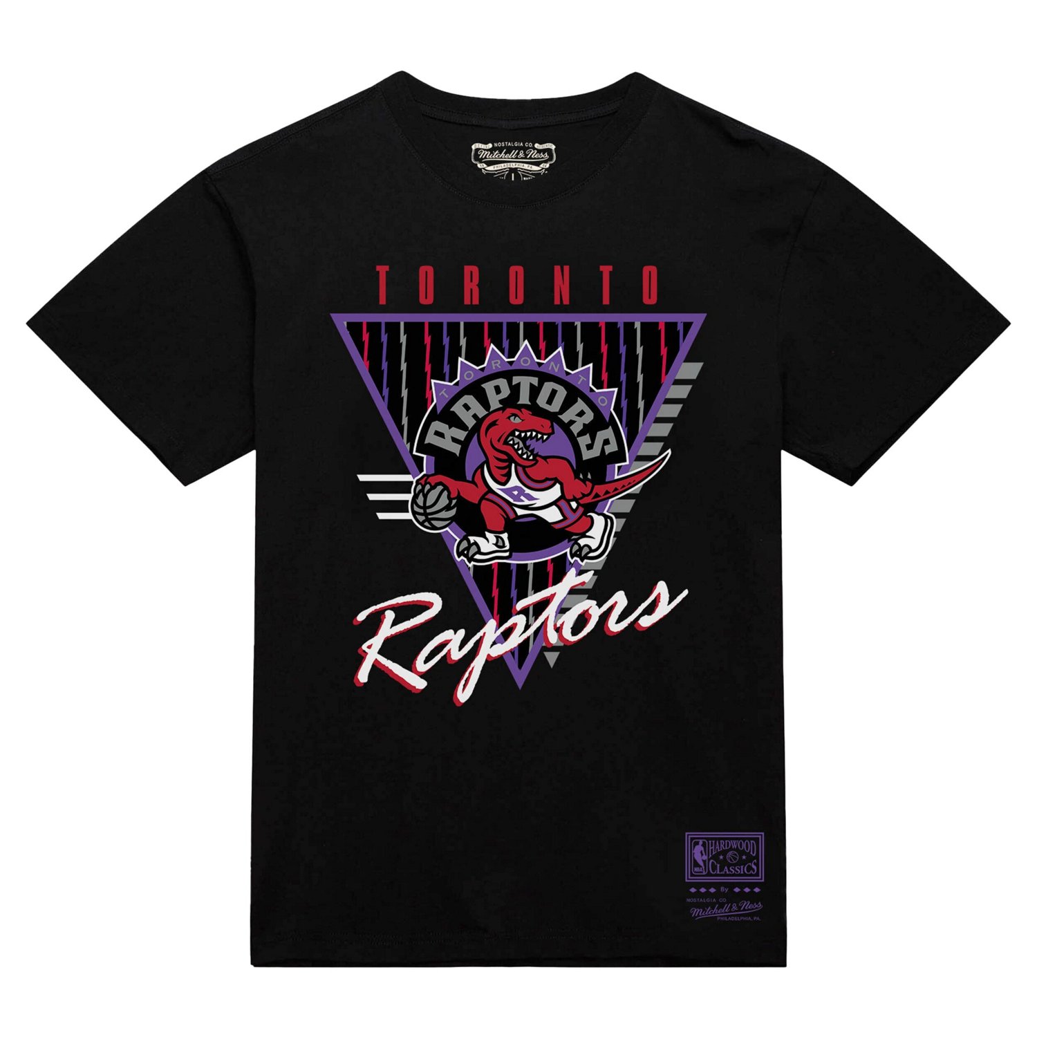 Mitchell  Ness Toronto Raptors Worldwide Collection Tri-Logo T-Shirt - view number 2