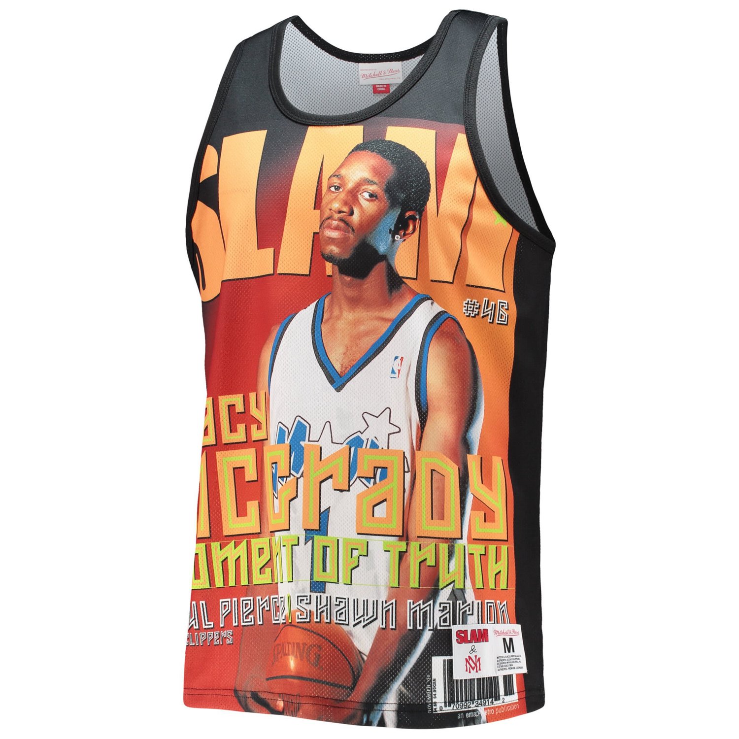 Mitchell  Ness Tracy McGrady Orlando Magic Slam Player Tank Top                                                                  - view number 2
