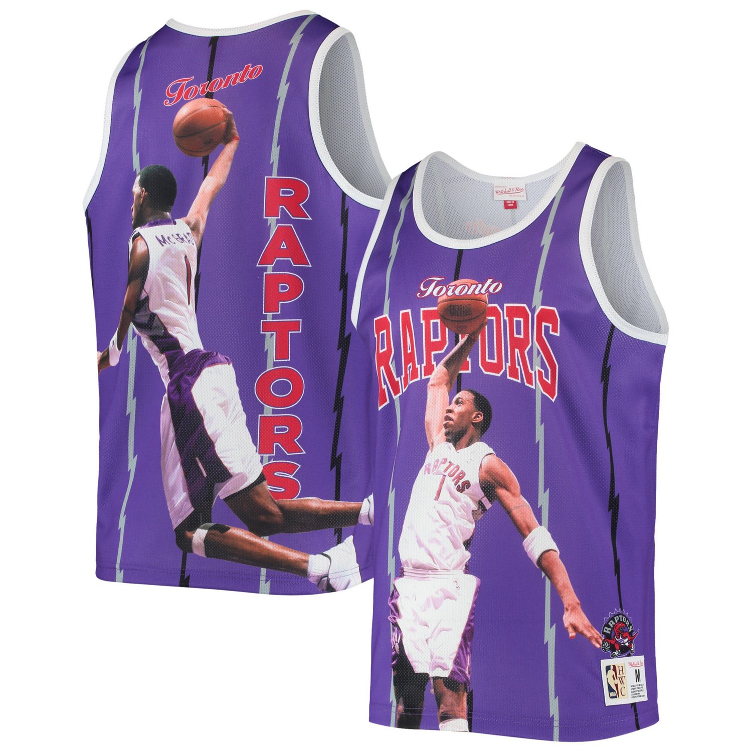 Mitchell  Ness Tracy McGrady Toronto Raptors Hardwood Classics Player Tank Top