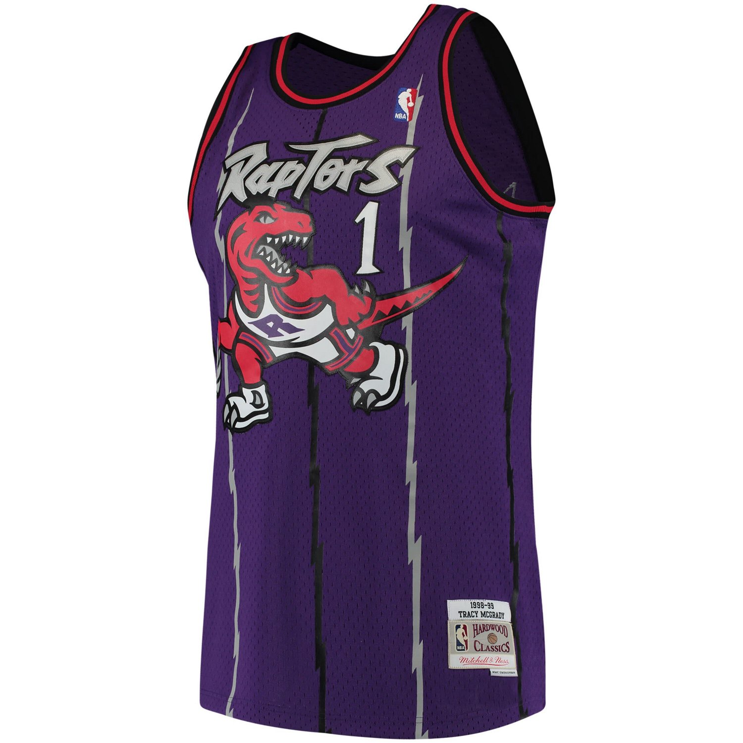 Mitchell  Ness Tracy McGrady Toronto Raptors Hardwood Classics Swingman Jersey - view number 2