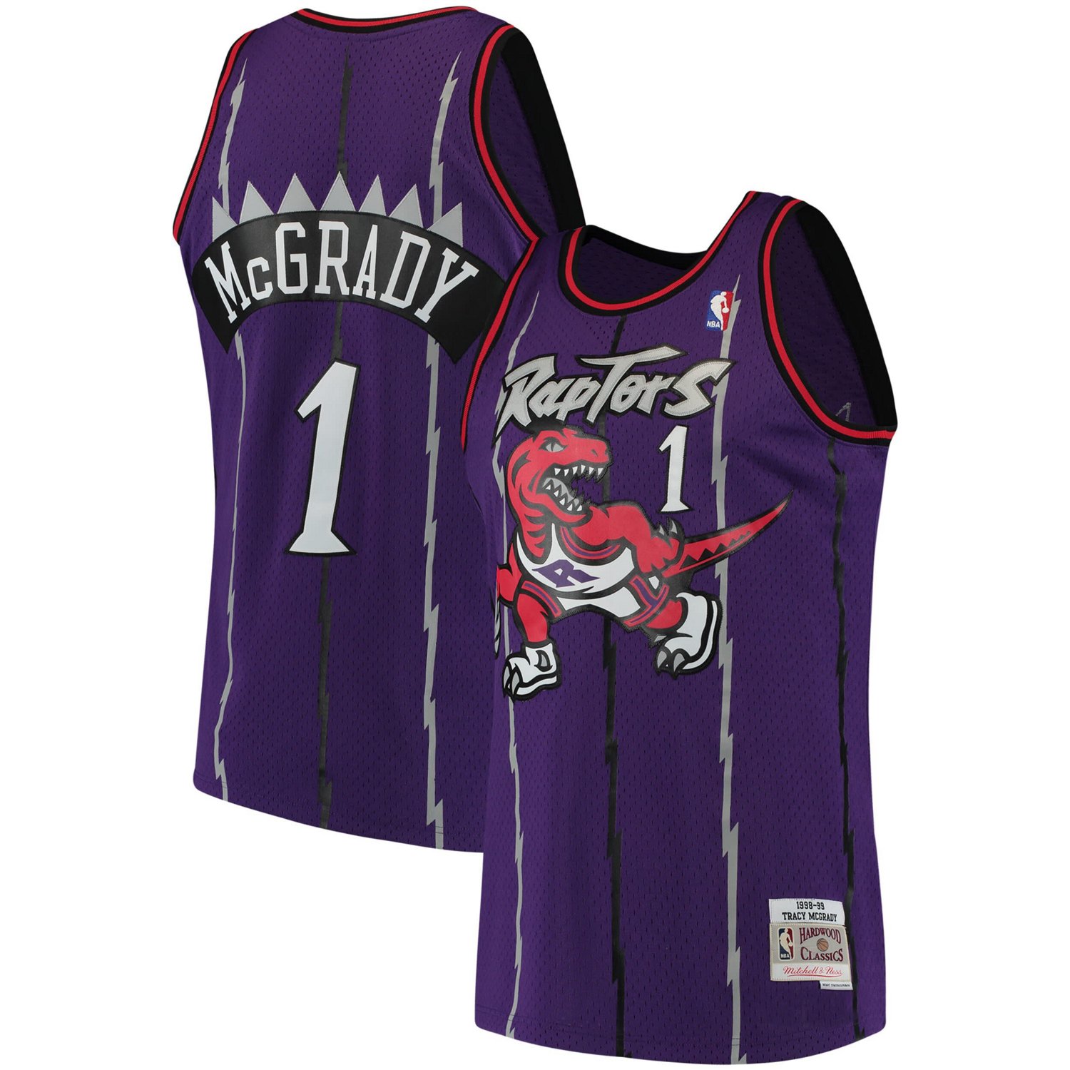 Mitchell Ness Tracy McGrady Toronto Raptors Hardwood Classics Swingman Jersey