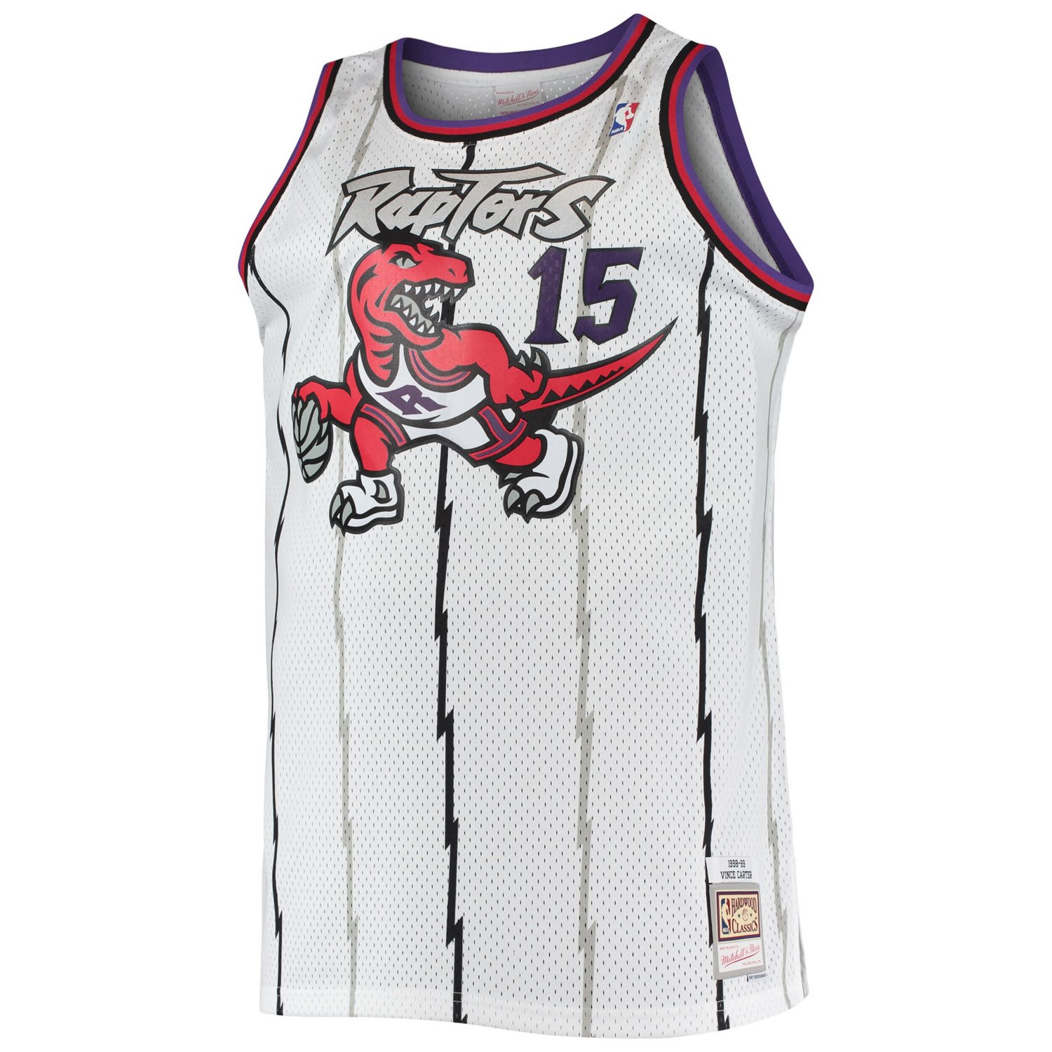 Mitchell  Ness Vince Carter Toronto Raptors 1998/99 Big  Tall Hardwood Classics Swingman Jersey - view number 2