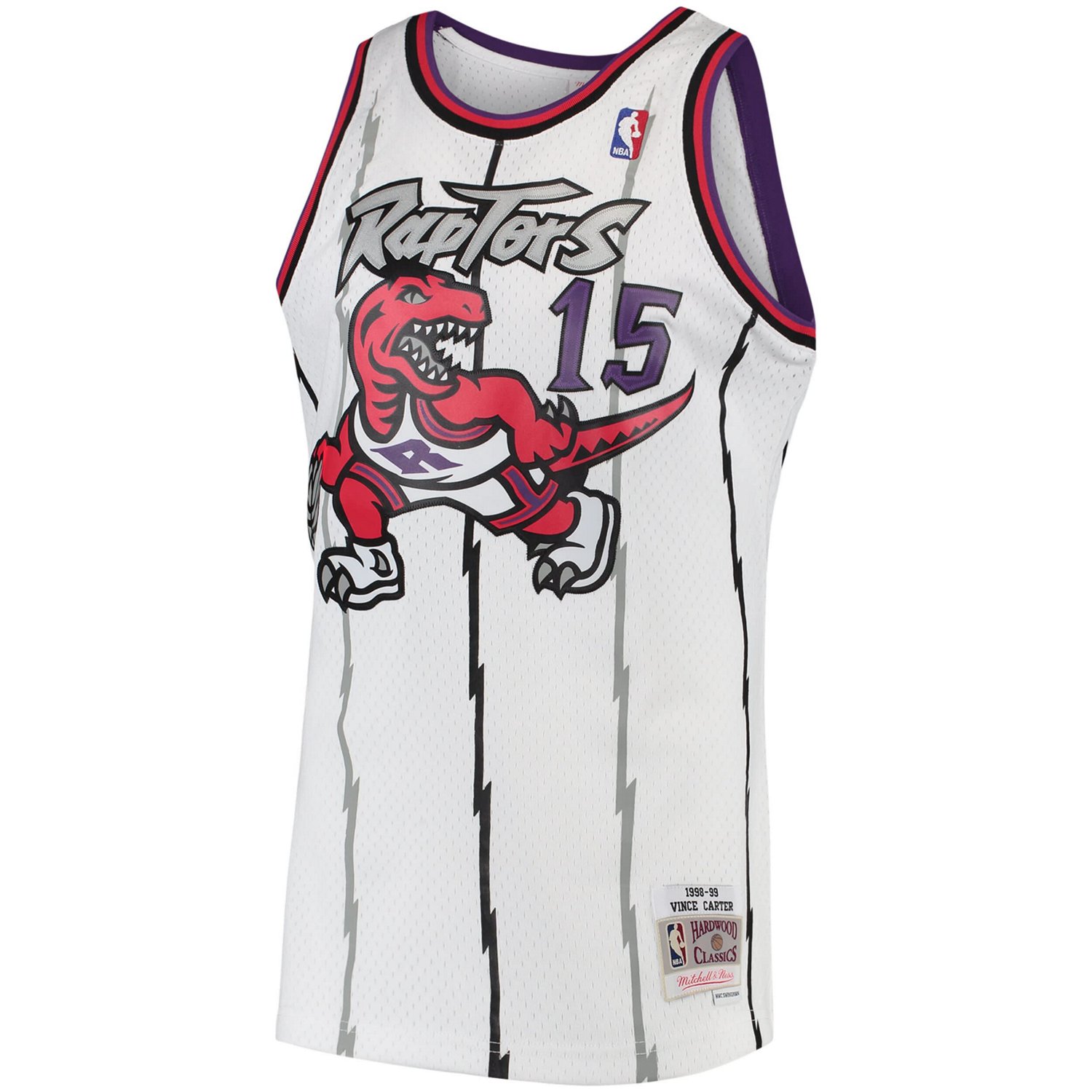 Mitchell  Ness Vince Carter Toronto Raptors 1998/99 Hardwood Classics Swingman Jersey                                            - view number 2