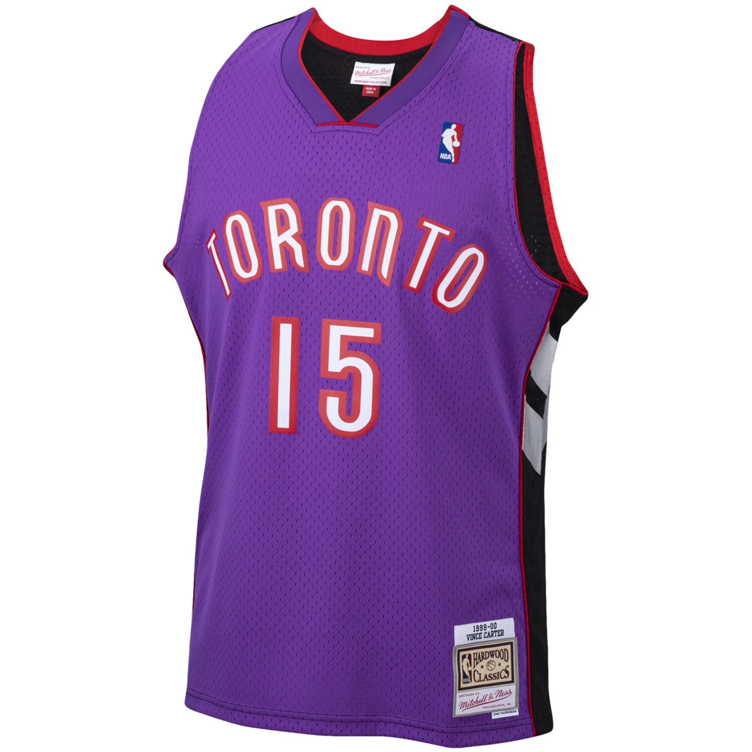 Mitchell  Ness Vince Carter Toronto Raptors 1999/00 Hardwood Classics Swingman Jersey                                            - view number 2