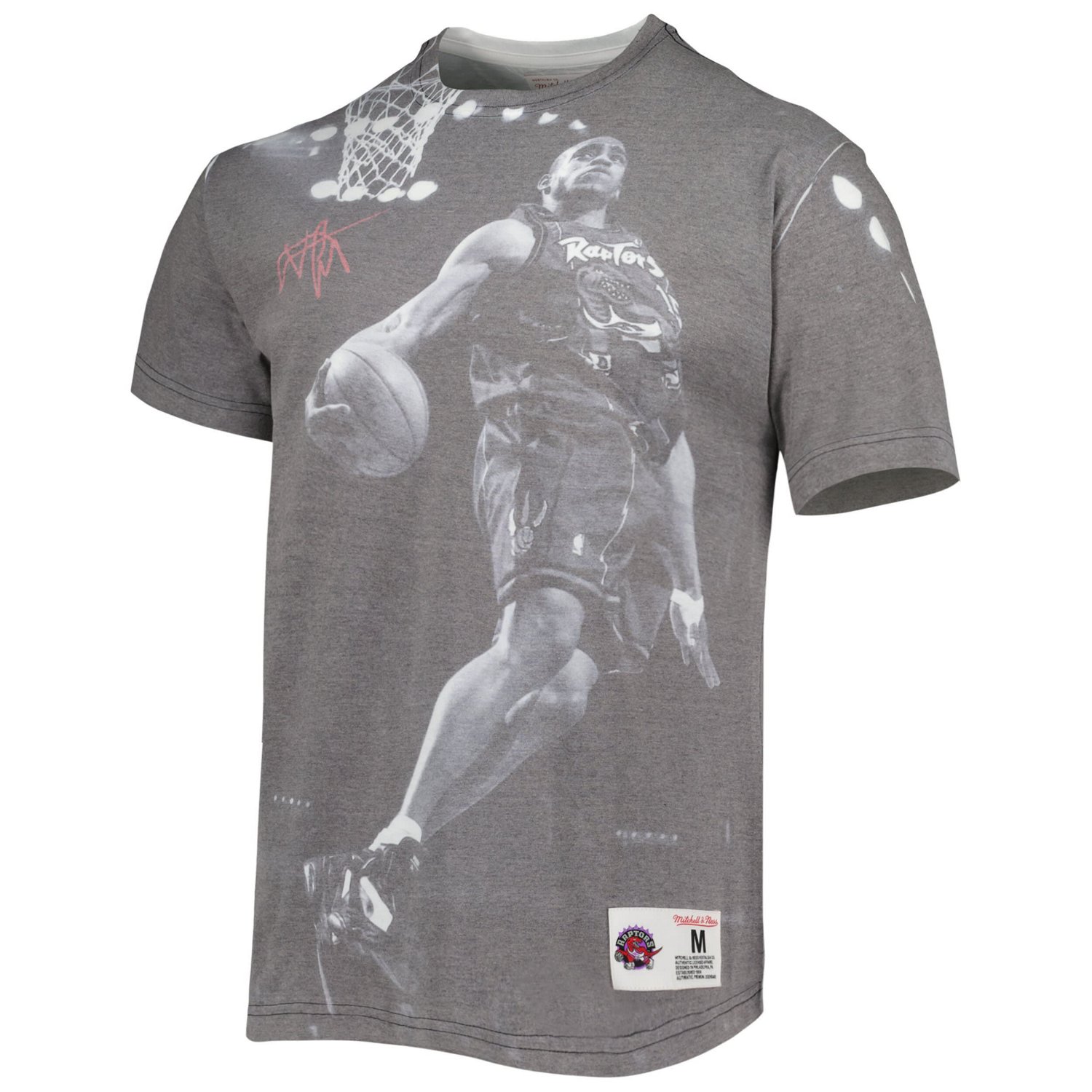 Mitchell  Ness Vince Carter Toronto Raptors Above The Rim T-Shirt                                                                - view number 2