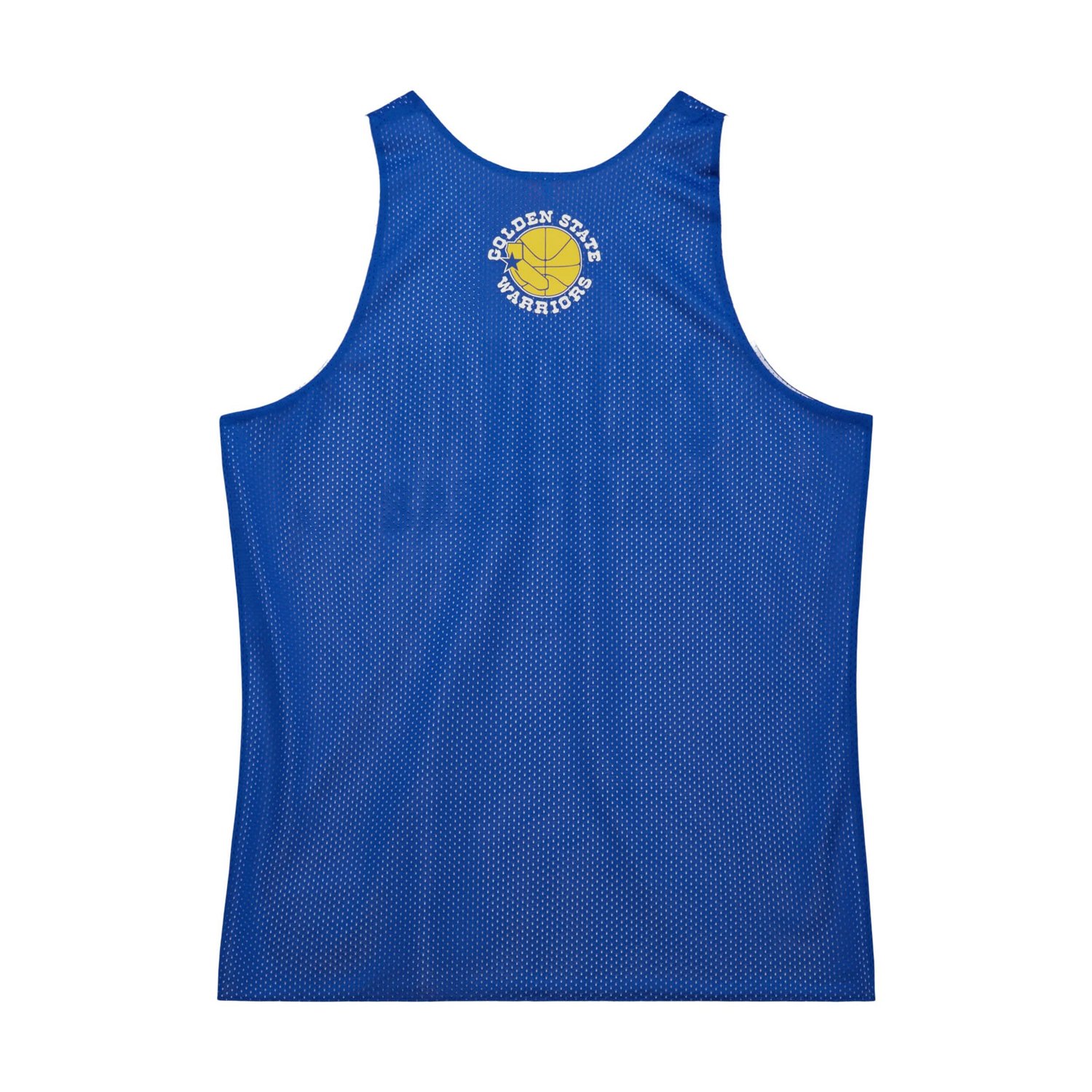 Mitchell  Ness White Golden State Warriors Hardwood Classics Reversible Mesh Practice Jersey - view number 3