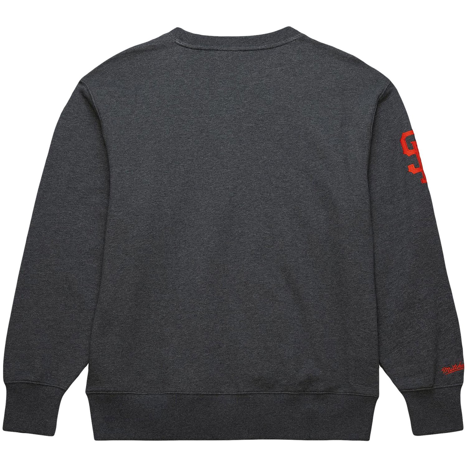 Mitchell  Ness Willie Mays San Francisco Giants Legends Collection Vintage Logo Name  Number Fleece Pullover Sweatshirt - view number 3