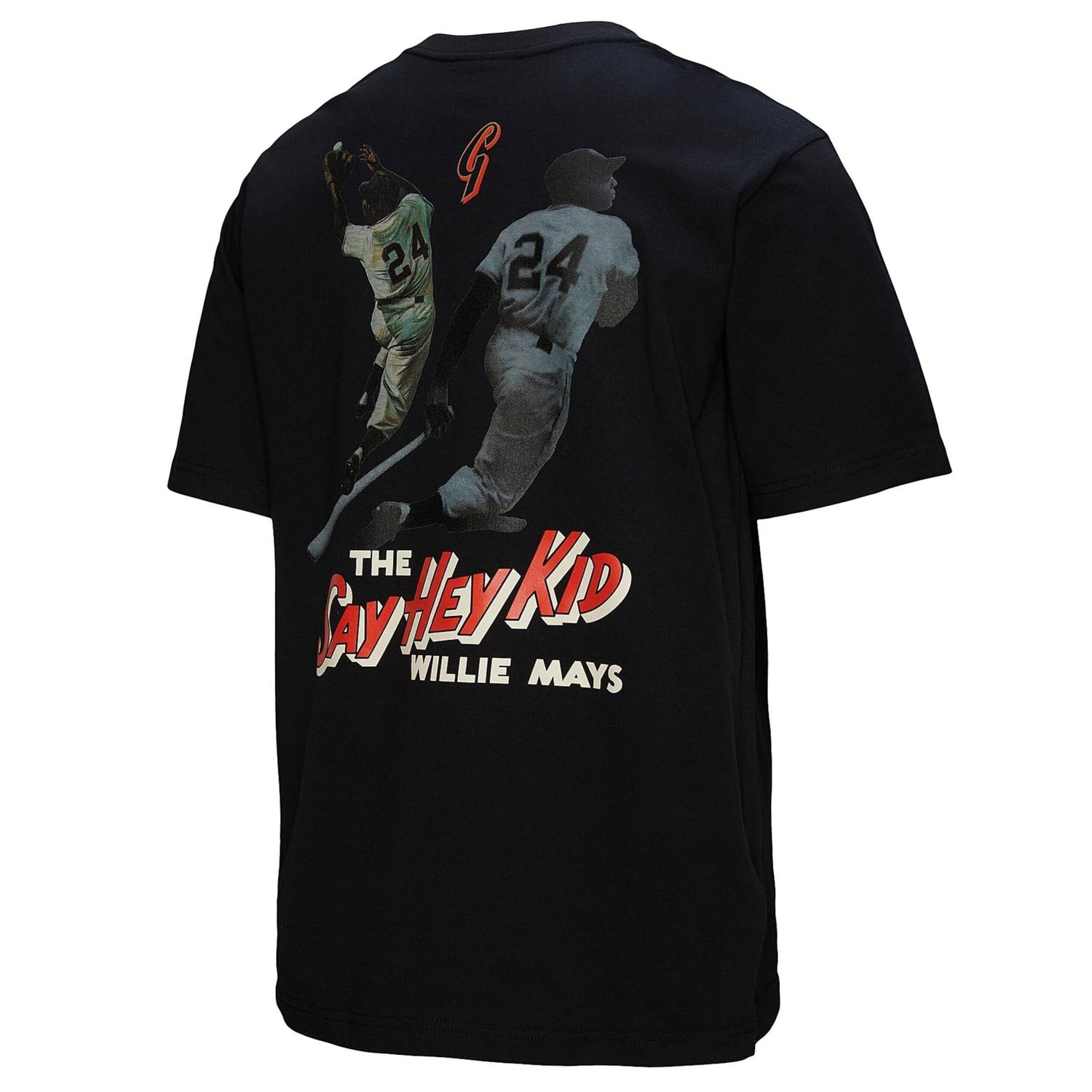 Mitchell  Ness Willie Mays San Francisco Giants Legends Collection Vintage Logo T-Shirt - view number 3