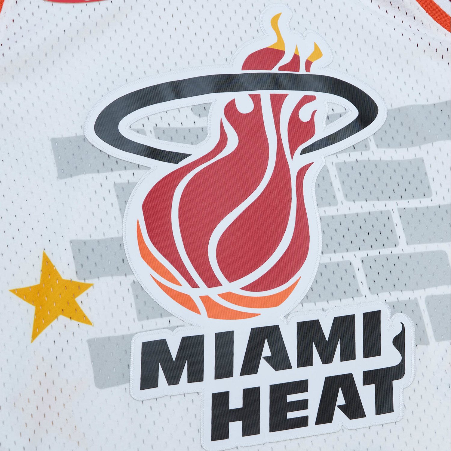 Mitchell  Ness x Tats Cru Miami Heat Hardwood Classics Fashion Jersey - view number 4