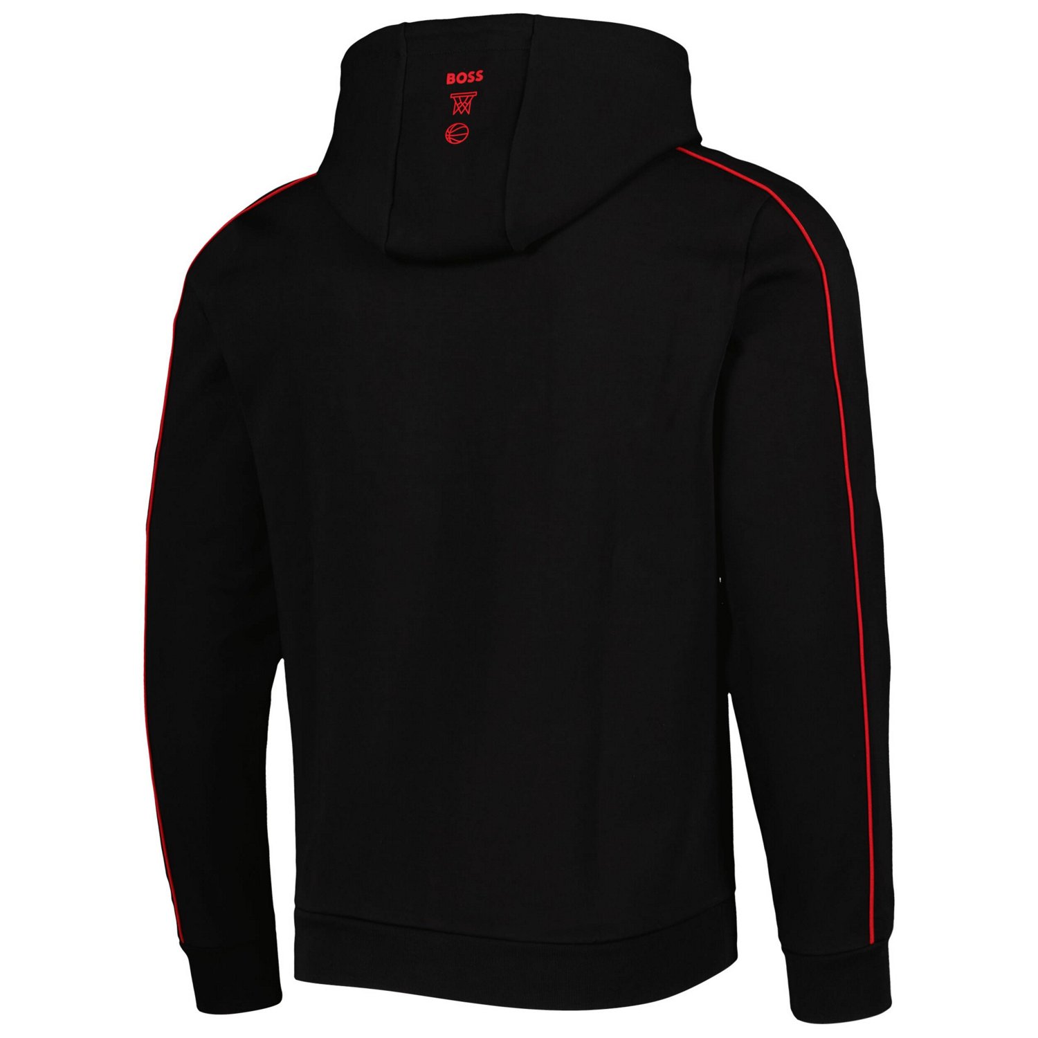 NBA x Hugo Boss Chicago Bulls Team Bounce Tri-Blend Pullover Hoodie - view number 3