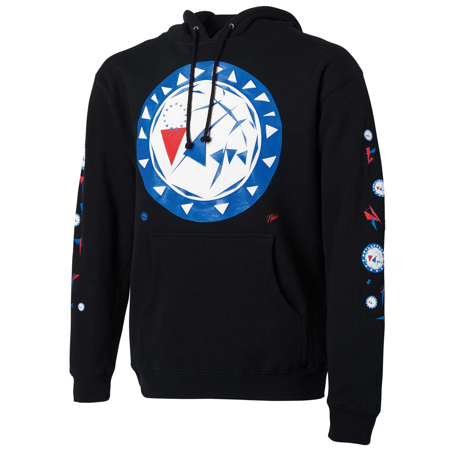 NBA x Naturel Philadelphia 76ers No Caller ID Pullover Hoodie                                                                    - view number 2