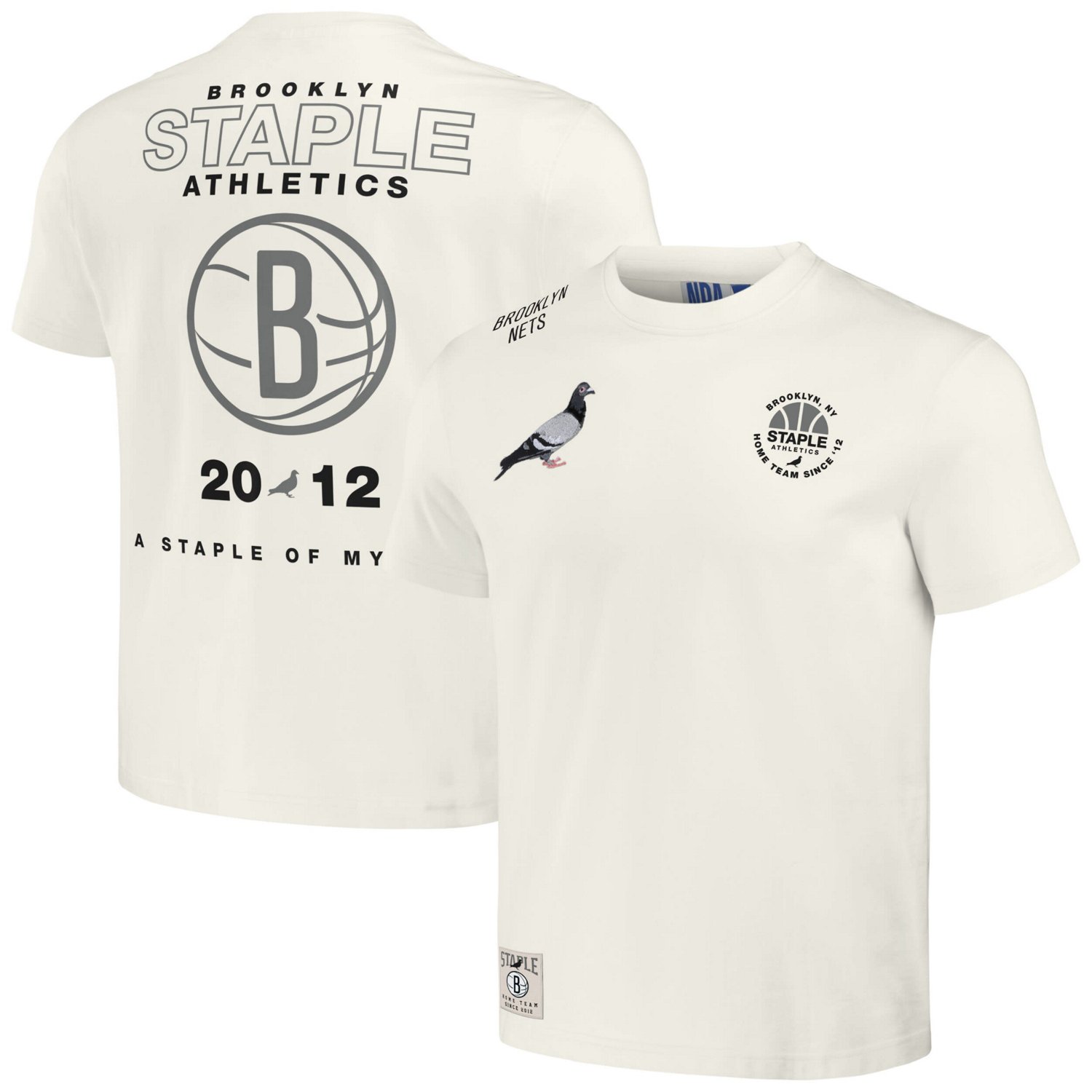 NBA x Staple Brooklyn Nets Home Team T-Shirt