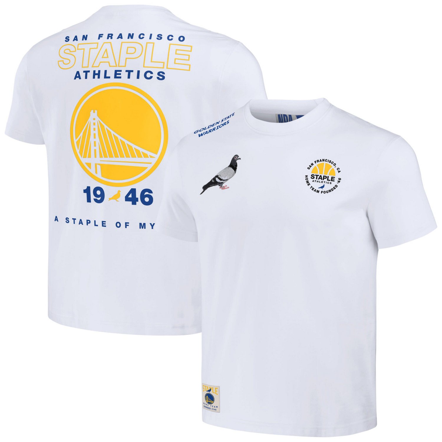 NBA x Staple Golden State Warriors Home Team T-Shirt