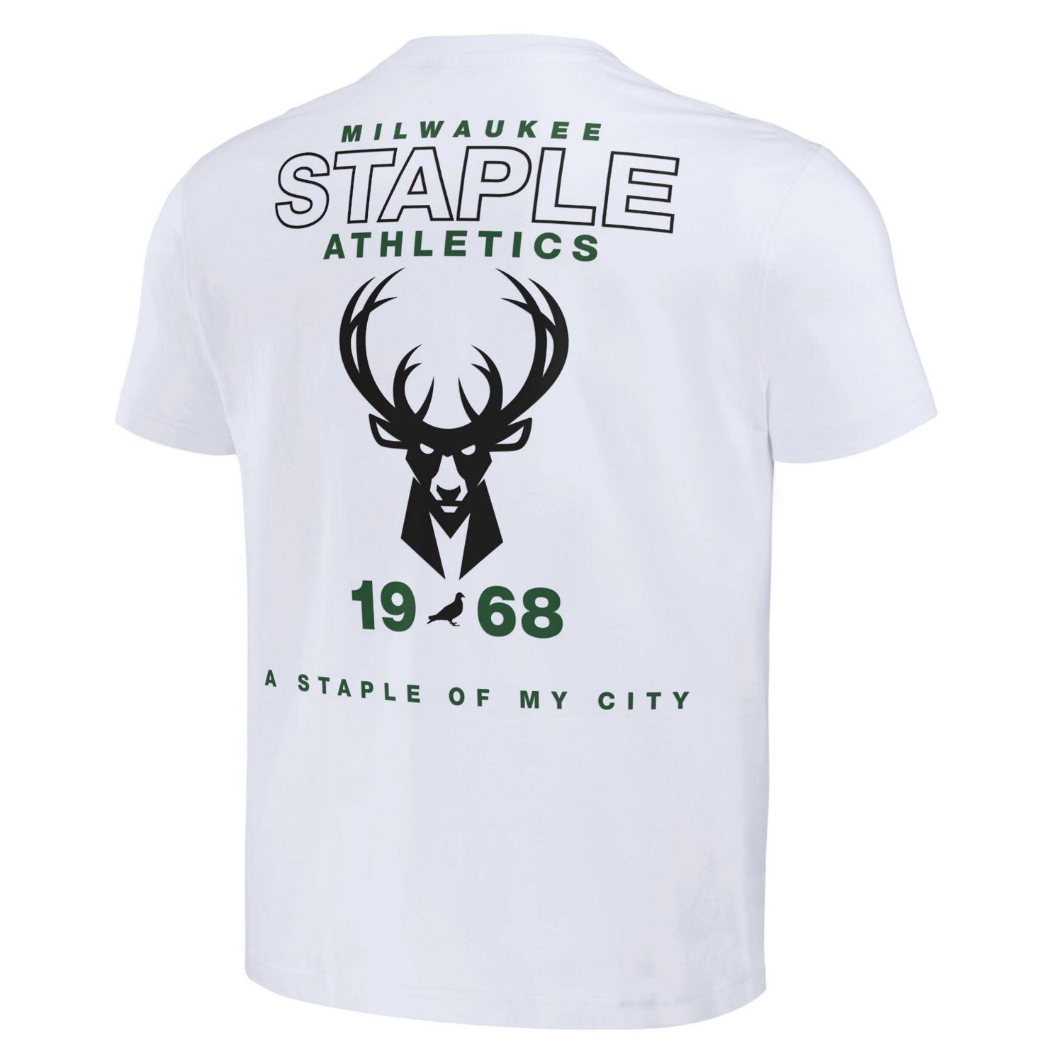 NBA x Staple Milwaukee Bucks Home Team T-Shirt - view number 3