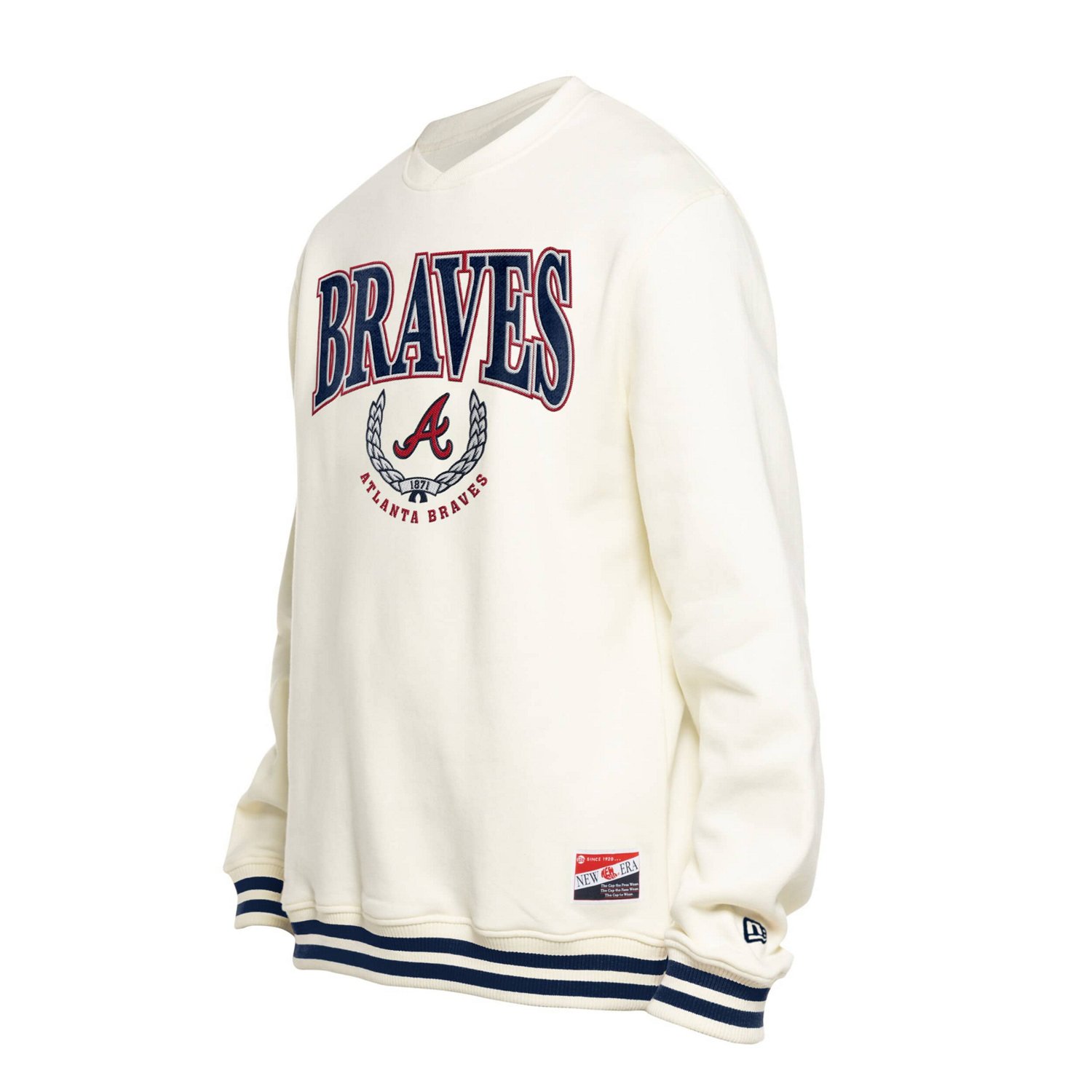 New Era Atlanta Braves Throwback Sweatshirt - view number 3