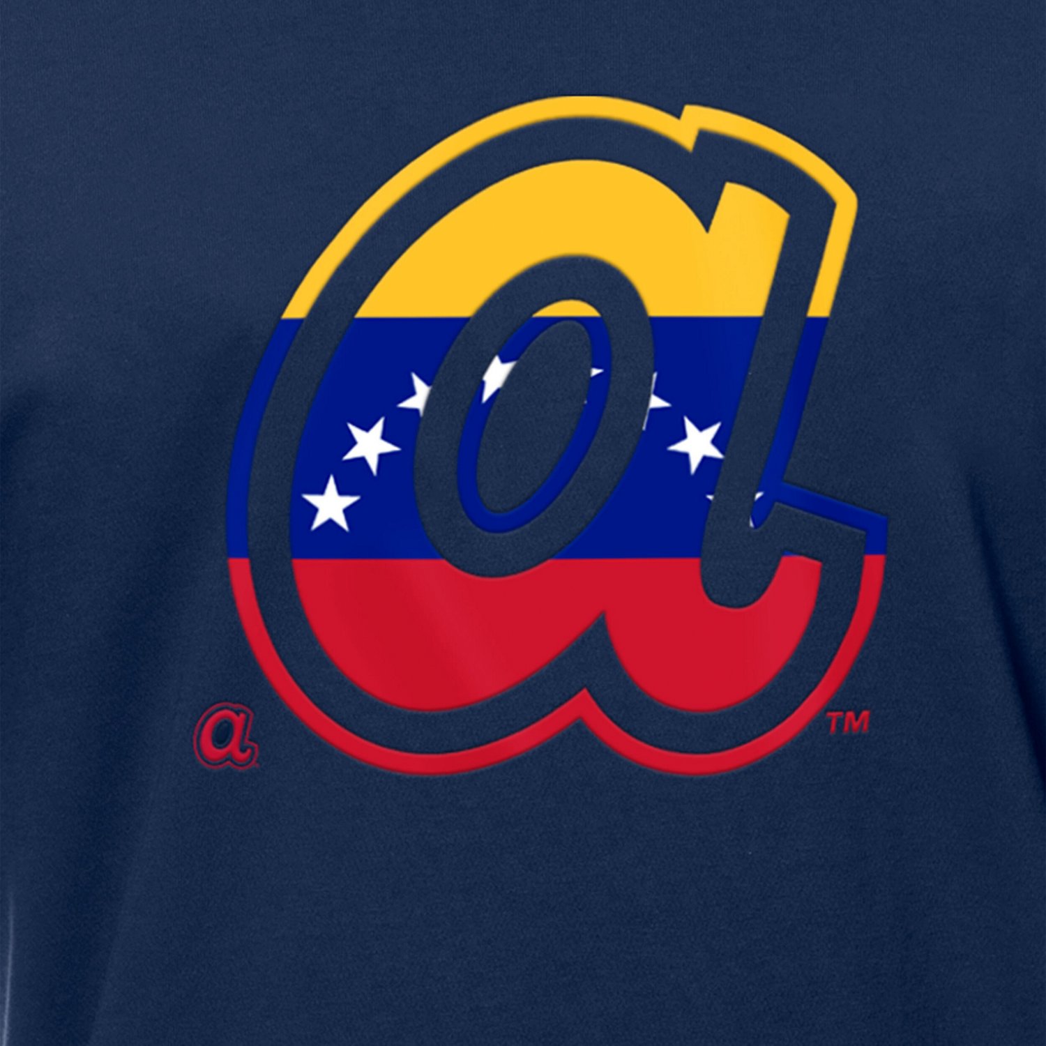 New Era Atlanta Braves Venezuelan Flag Logo T-Shirt - view number 4