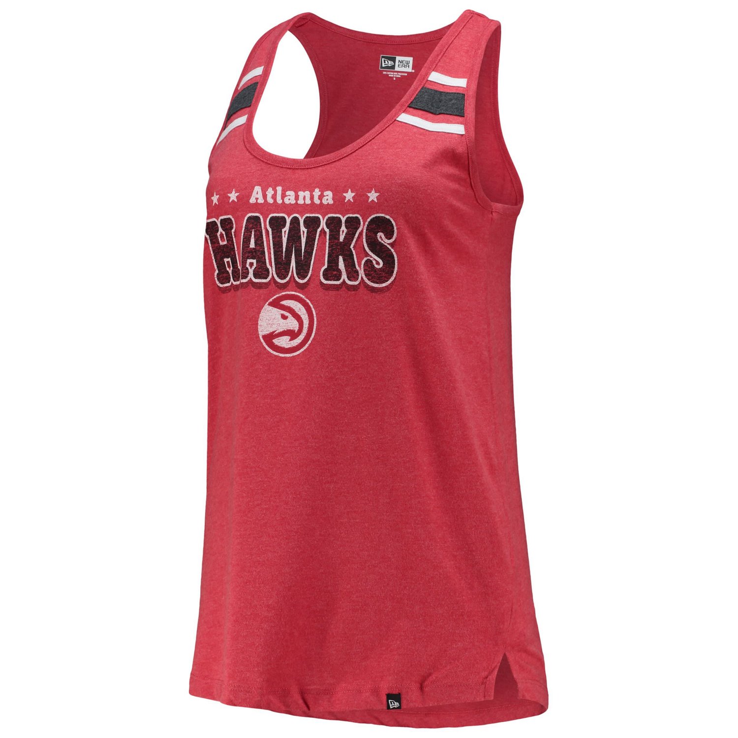 New Era Atlanta Hawks Scoop-Neck Racerback Tank Top - view number 2