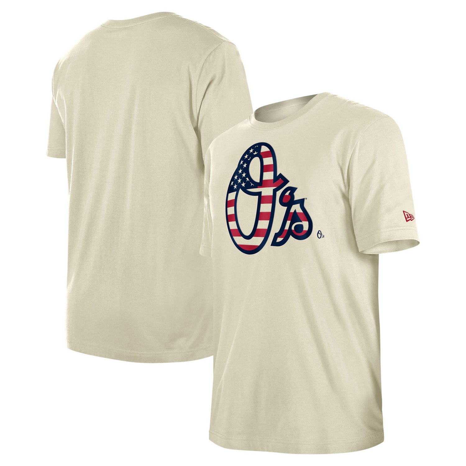 New Era Baltimore Orioles Americana Flag Fill T-Shirt