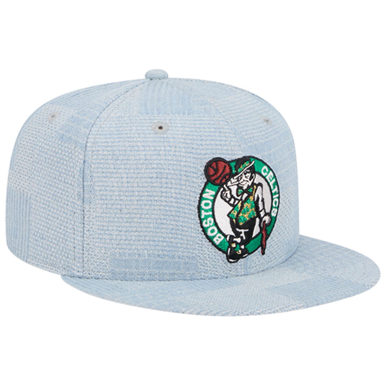 New Era Boston Celtics Injection Patchwork 9FIFTY Snapback Hat - view number 3