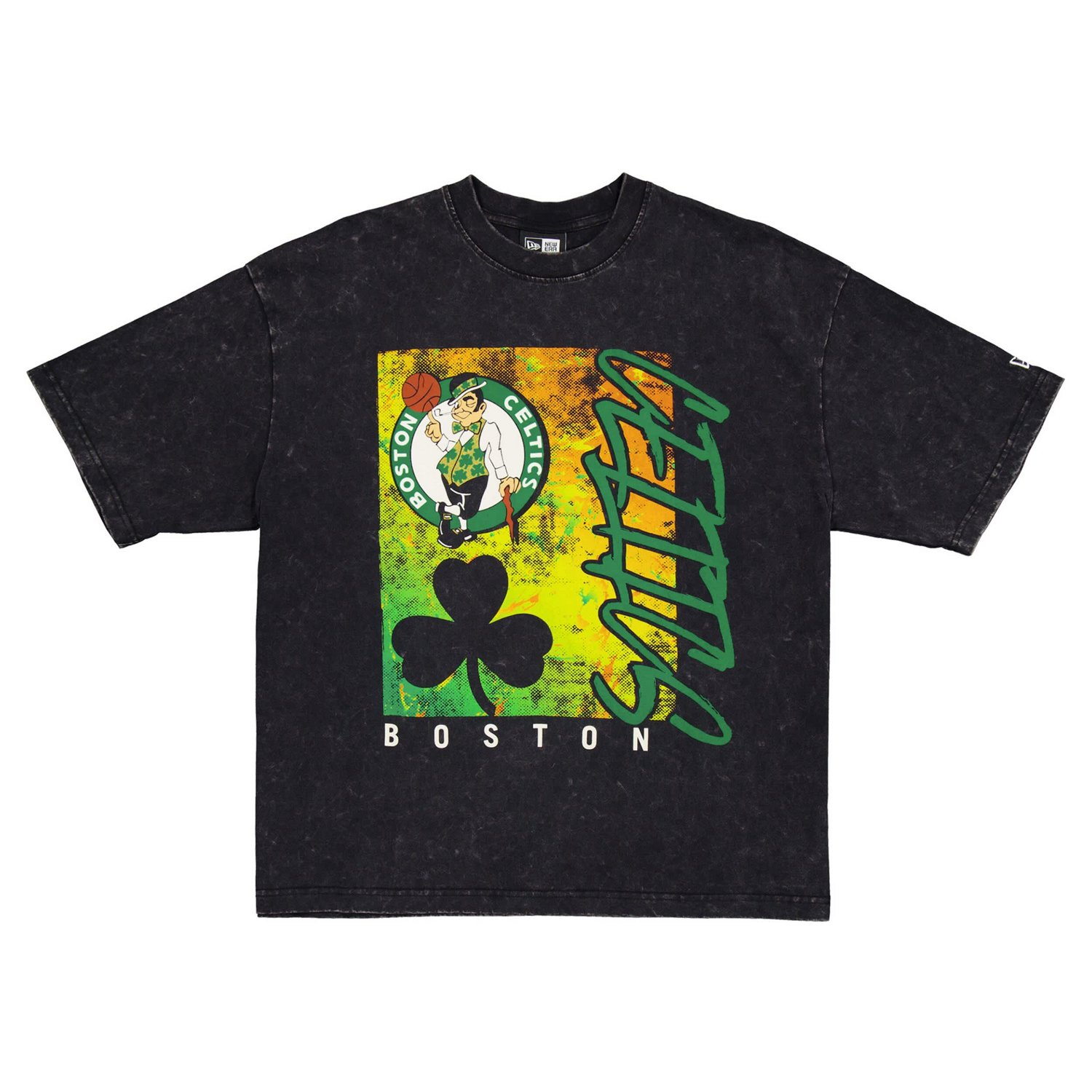 New Era Boston Celtics Sport Classics Enzyme Washed T-Shirt - view number 2