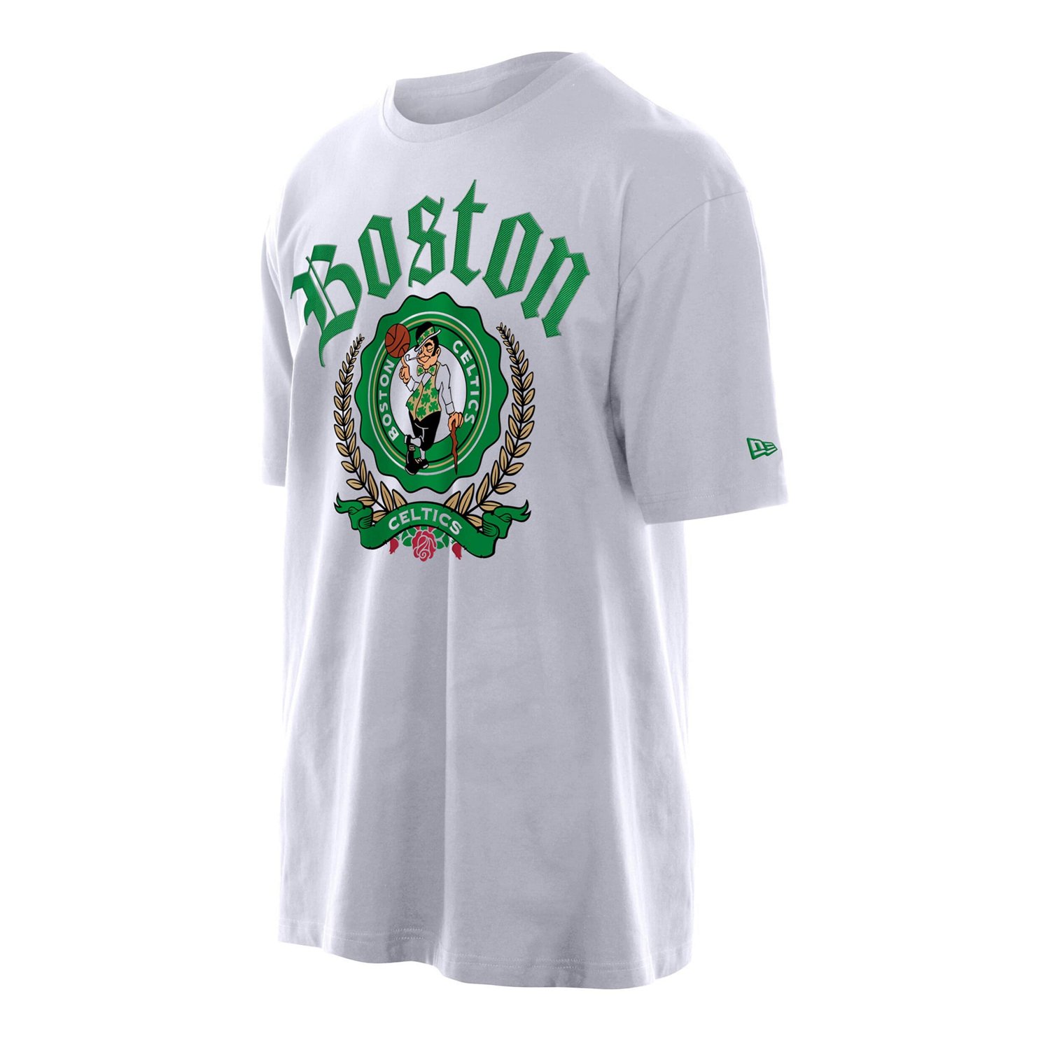 New Era Boston Celtics Throwback Prep Oversized T-Shirt - view number 2