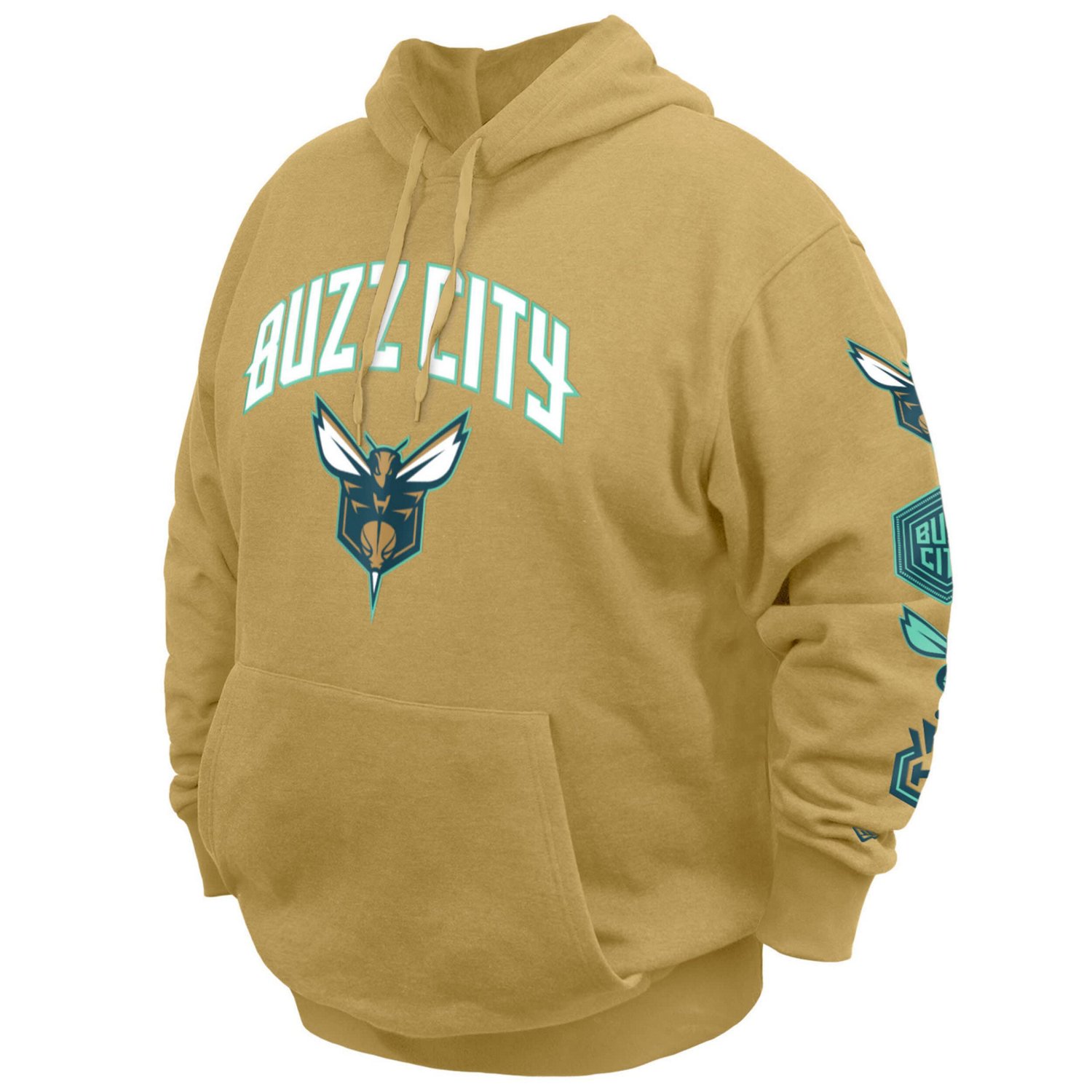New Era Charlotte Hornets Big  Tall 2023 24 City Edition Pullover Hoodie - view number 2