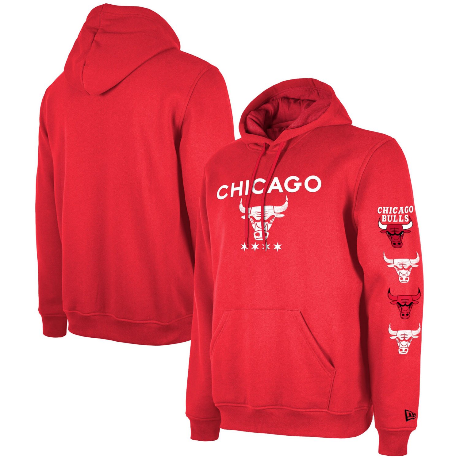 Chicago bulls red hoodie 2025