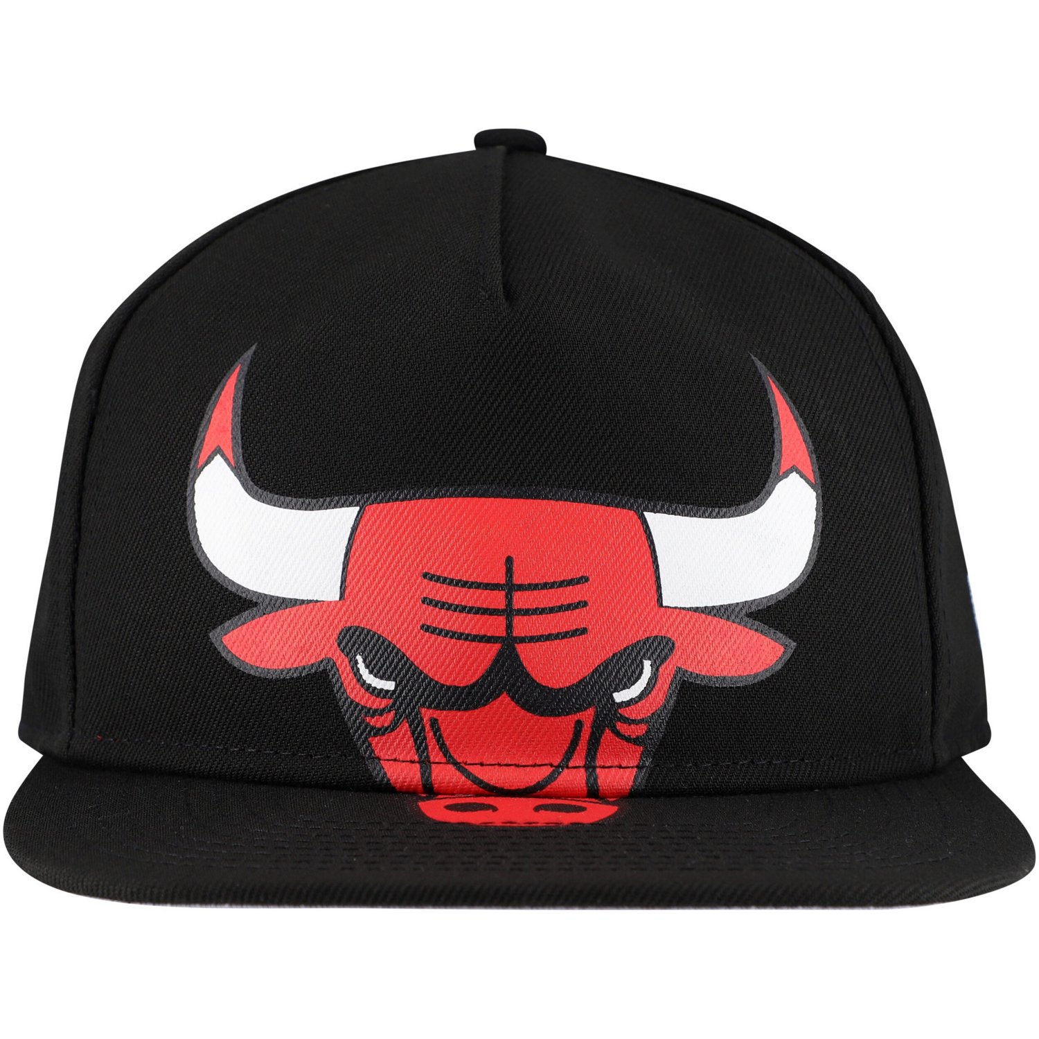 New Era Chicago Bulls Oversized Puff Print Logo Golfer Snapback Hat - view number 2