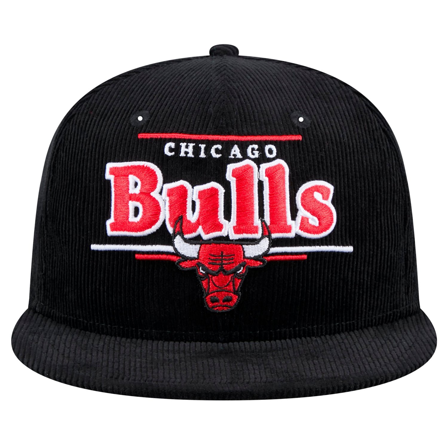 New Era Chicago Bulls Throwback Display Corduroy 9FIFTY Snapback Hat - view number 2
