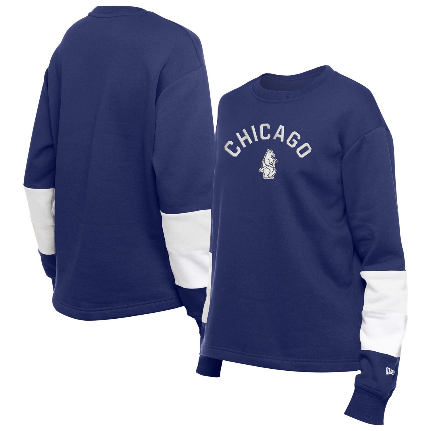 New Era Chicago Cubs Game Day Color Pullover Sweatshirt