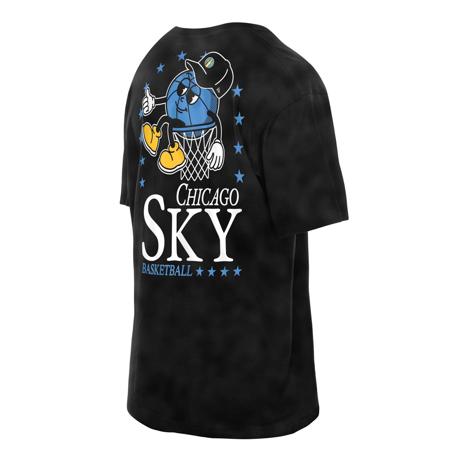New Era Chicago Sky Old School Sport Enzyme Wash Oversized T-Shirt - view number 3