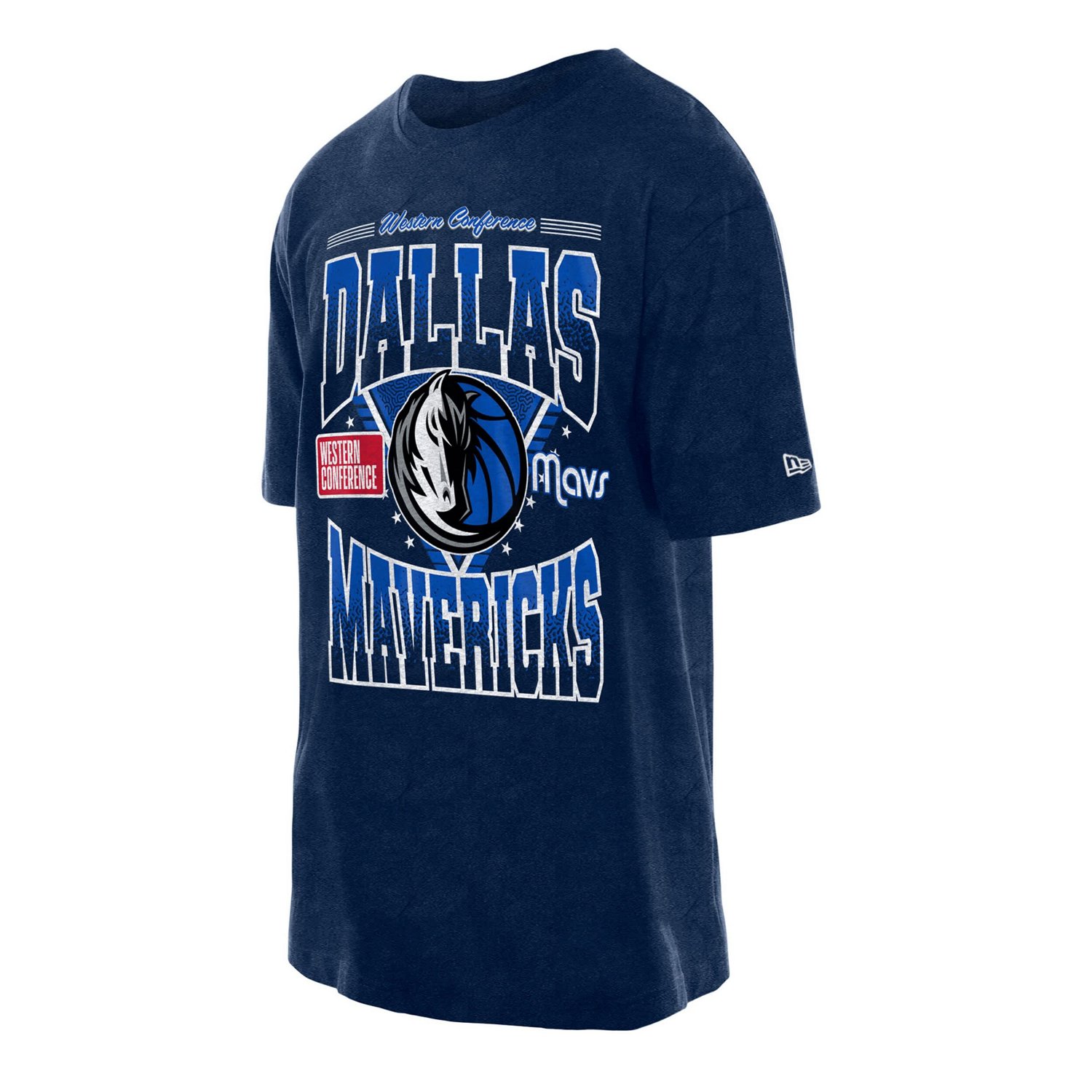 New Era Dallas Mavericks Boxy Old School Sport Vintage Wash T-Shirt - view number 2