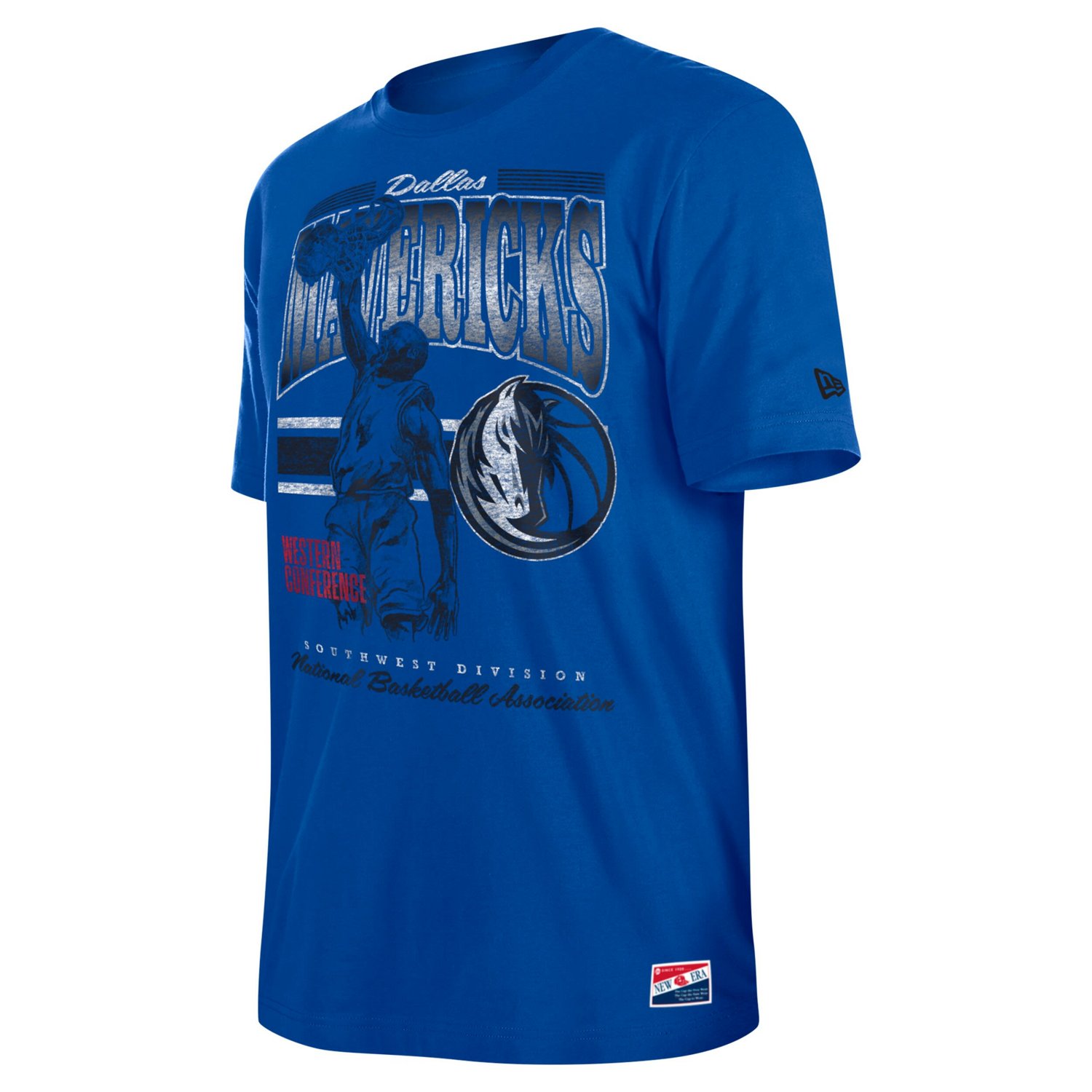 New Era Dallas Mavericks Enzyme Wash Oversized T-Shirt                                                                           - view number 2