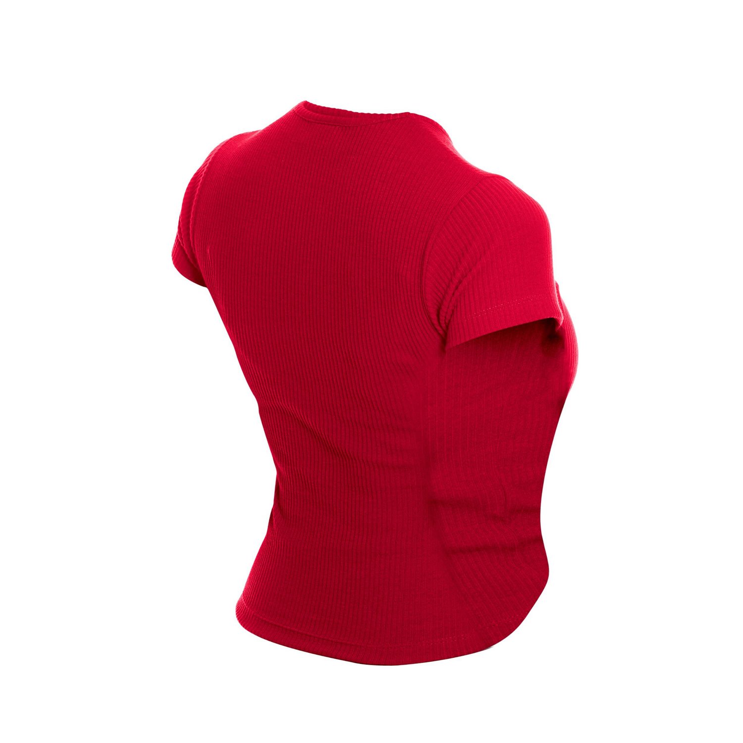 New Era Dark Miami Heat Leisure Collection Baby Doll Cropped T-Shirt - view number 3