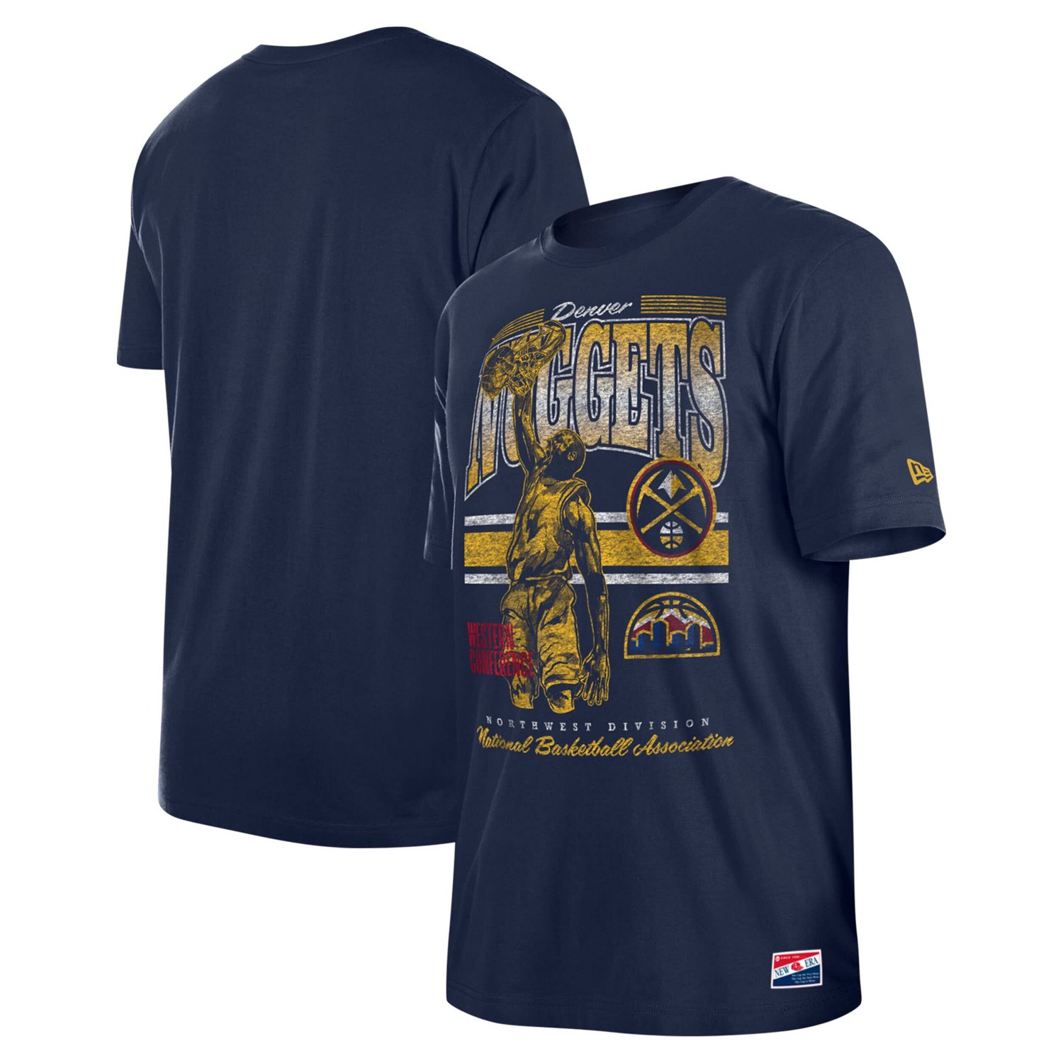 New Era Denver Nuggets Enzyme Wash Oversized T-Shirt