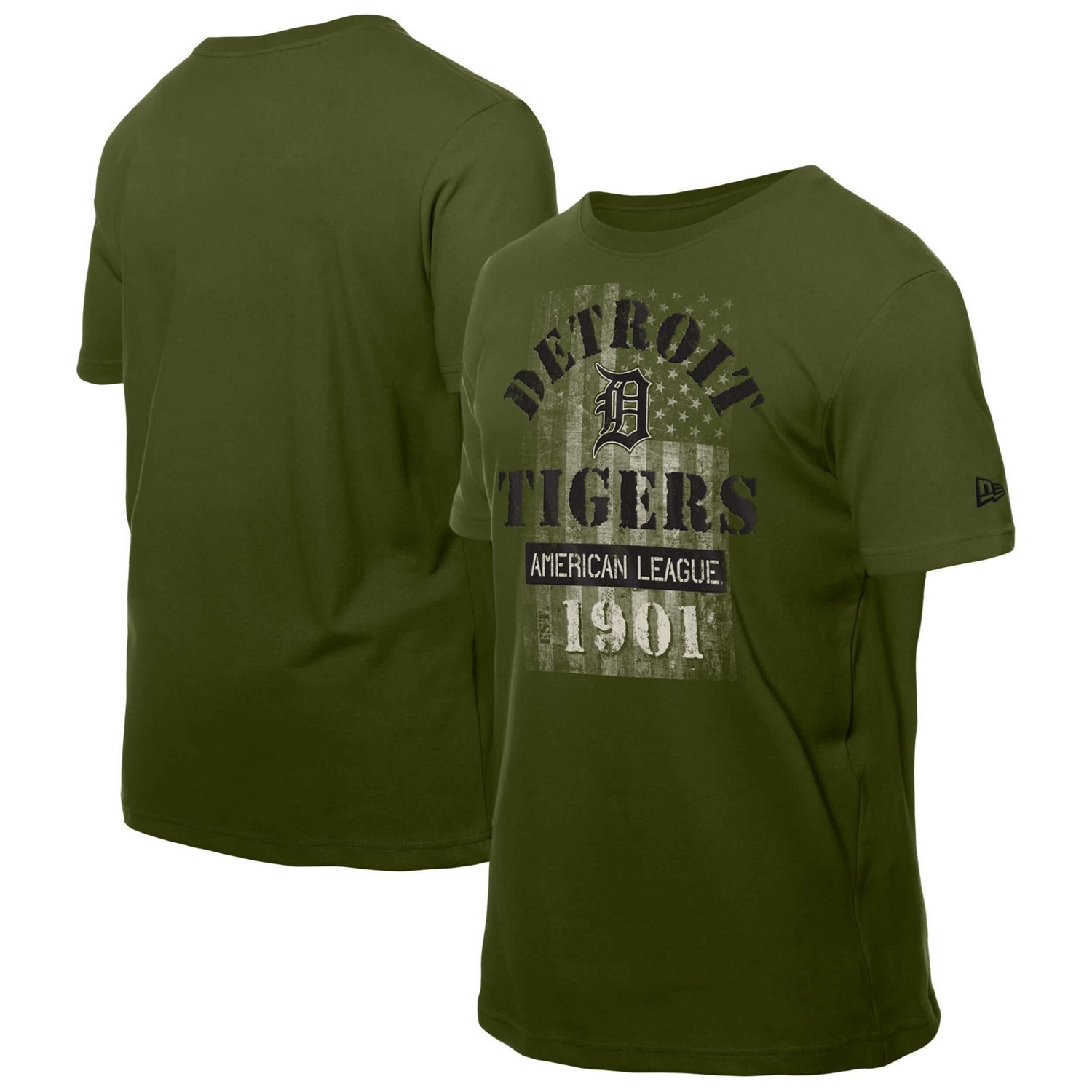 New Era Detroit Tigers Armed Forces T-Shirt