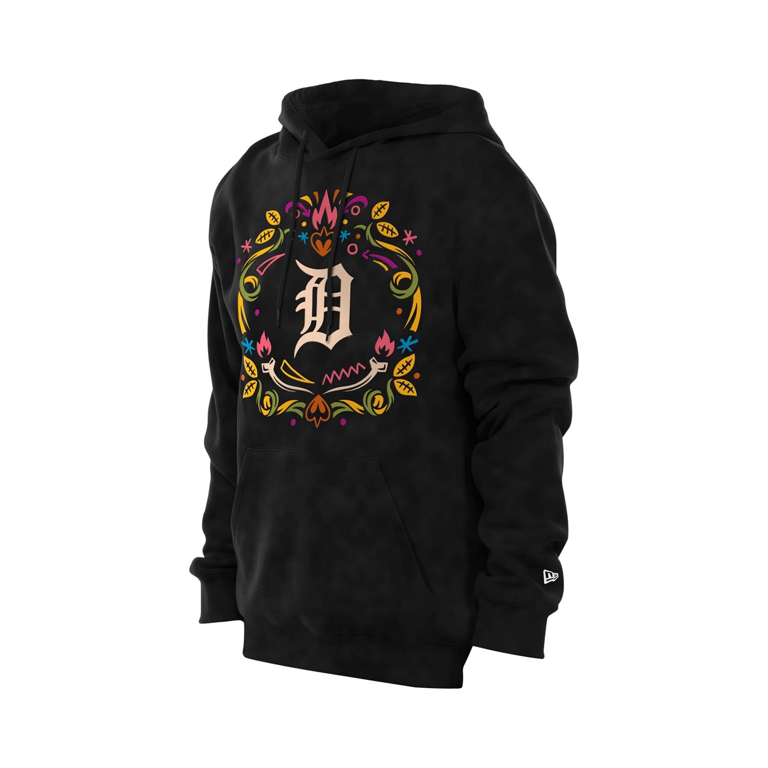 New Era Detroit Tigers Da de los Muertos Brushed Fleece Hoodie - view number 2